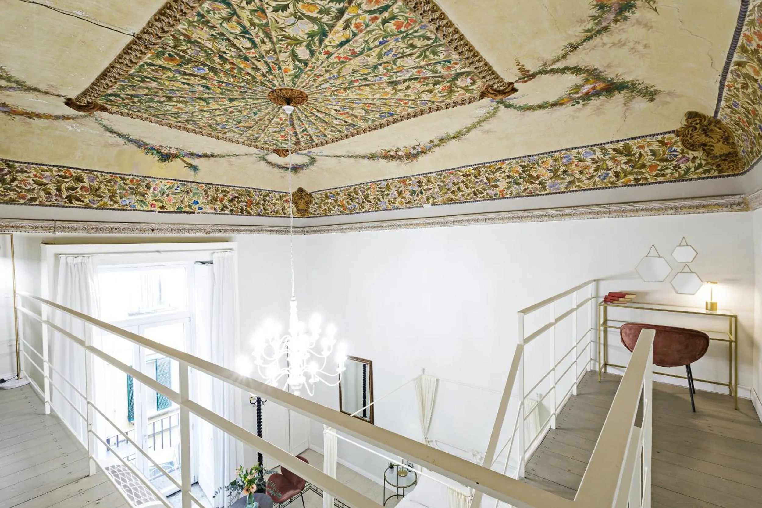 Decorative detail in Palà Suites