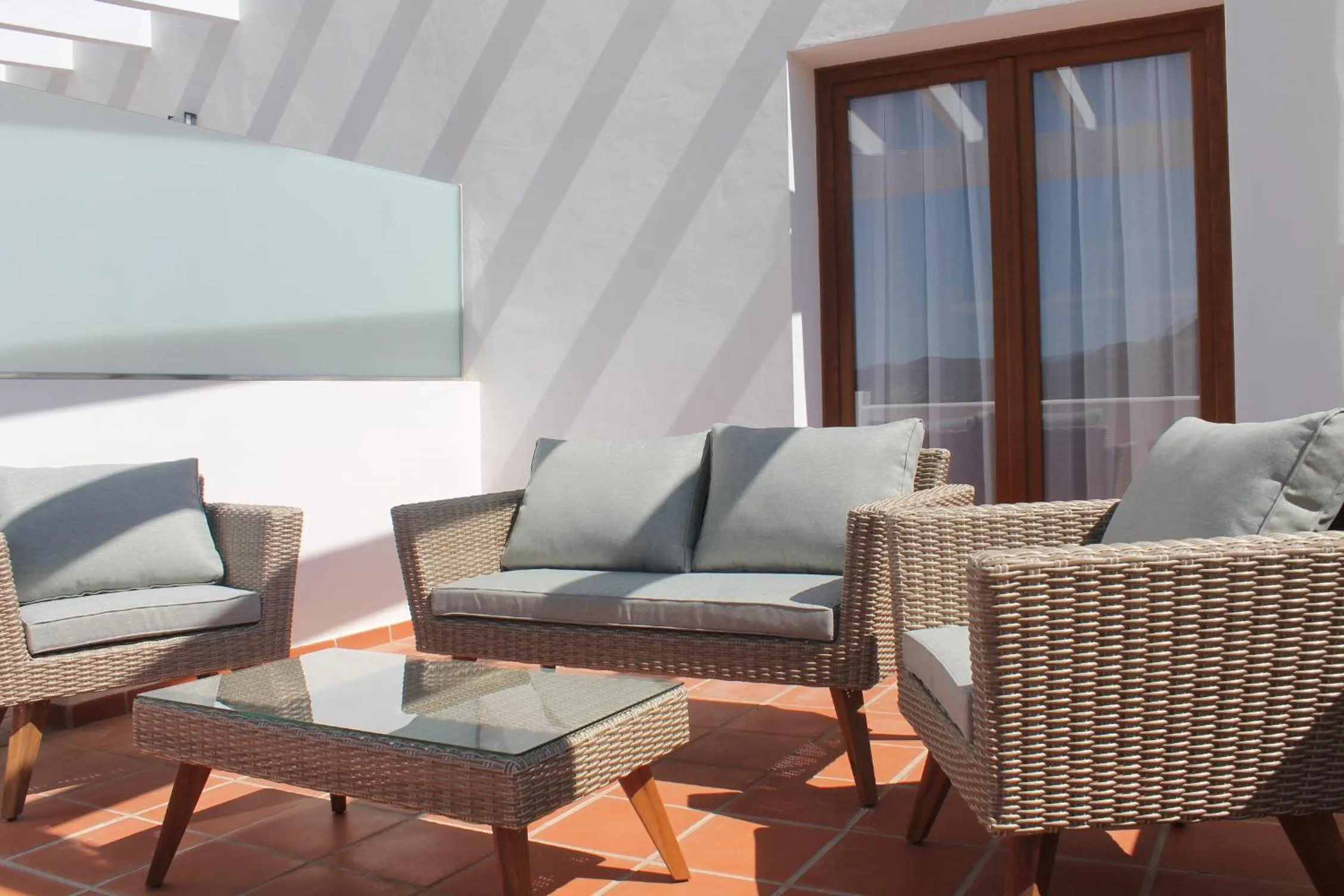 Balcony/Terrace in Jardines de la Mata Boutique Beach