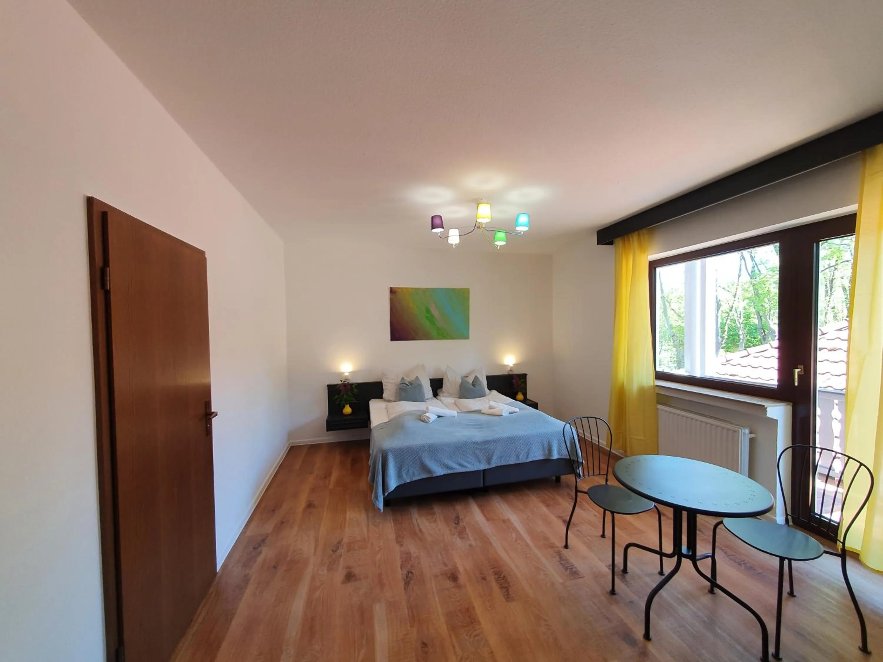 Bed in Budget Hotel Biebertal am Milseburgradweg