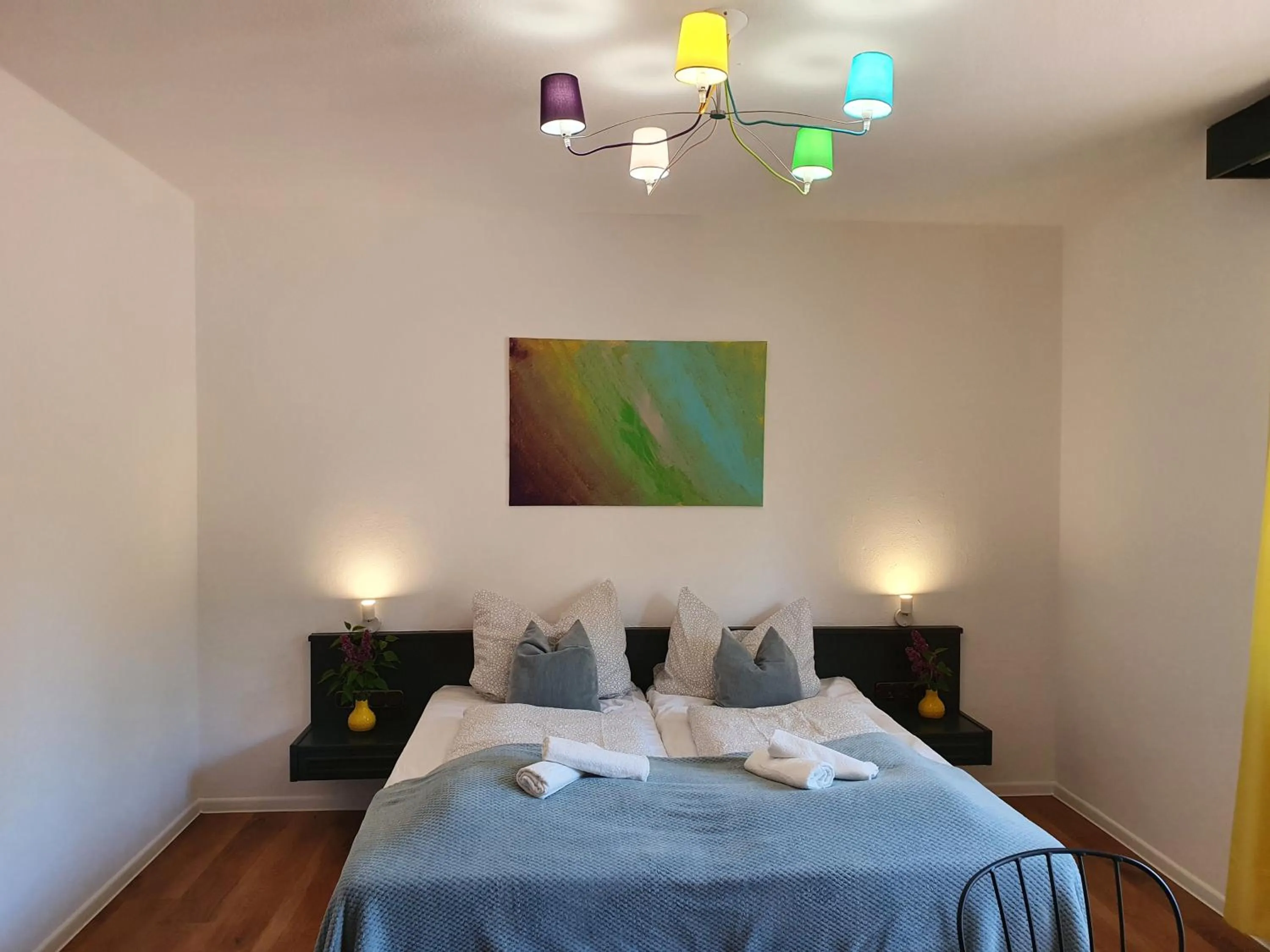 Bed in Budget Hotel Biebertal am Milseburgradweg