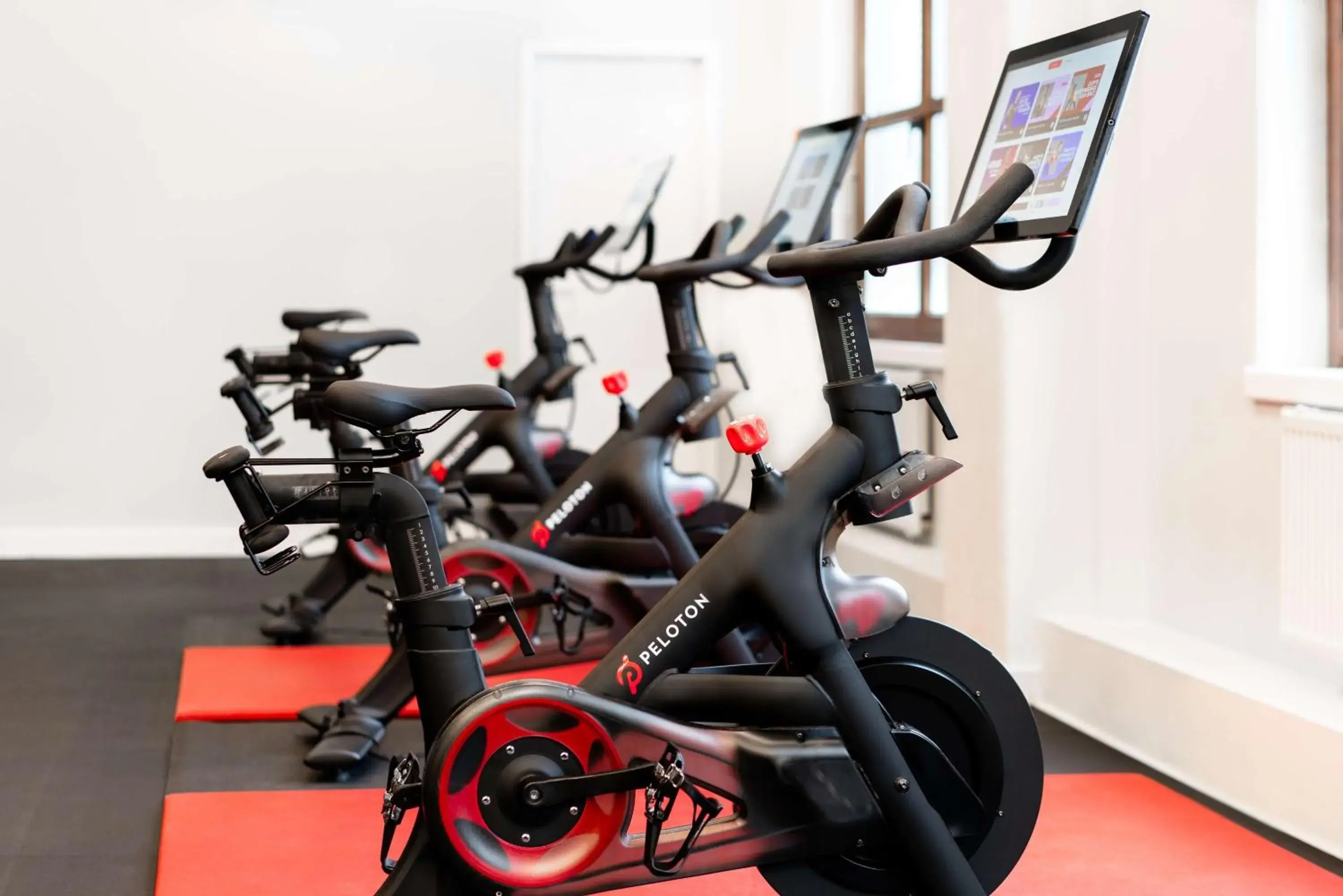 Fitness centre/facilities in Hilton Berlin Fitness centre/facilities in Hilton Berlin