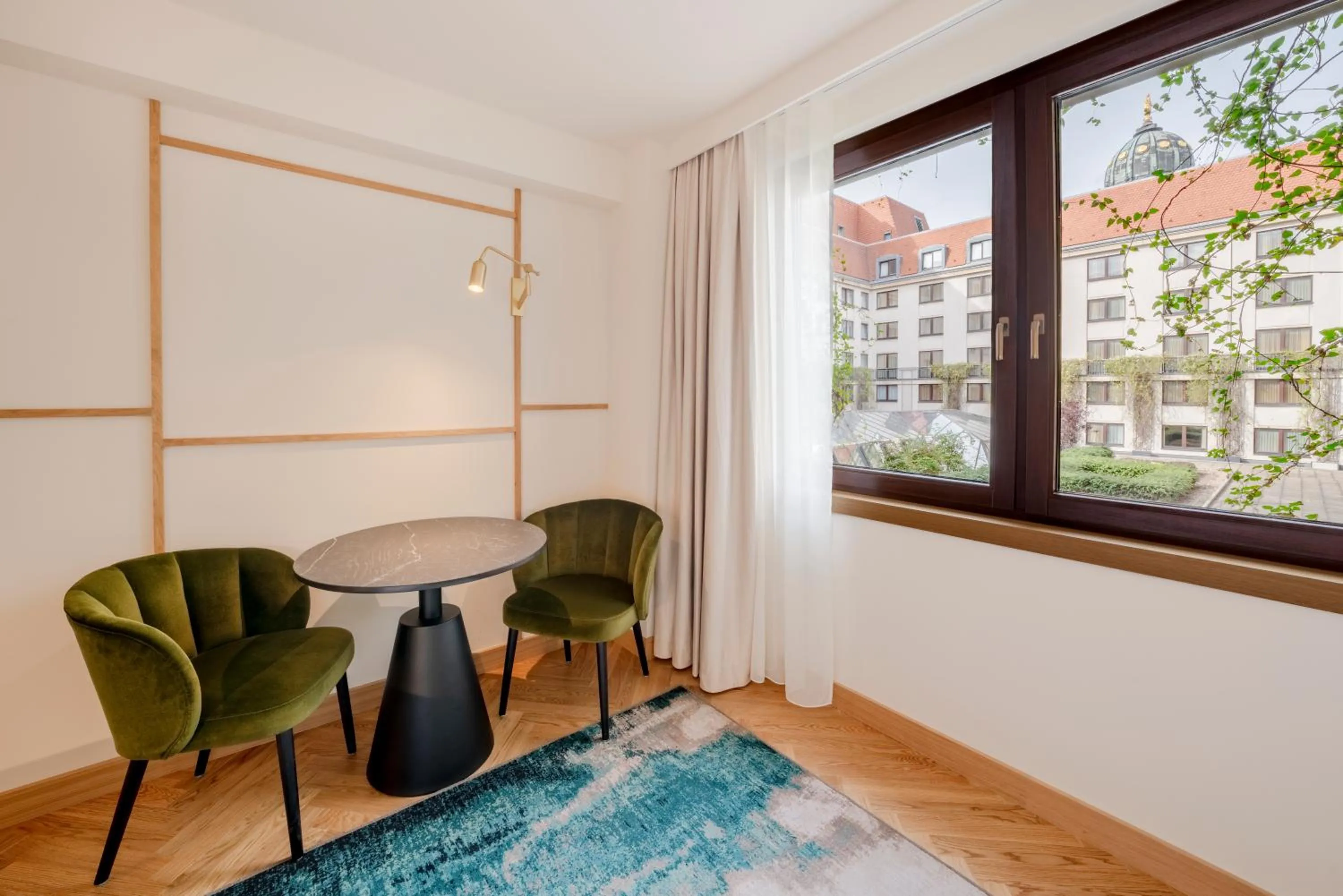 Seating area in Hilton Berlin