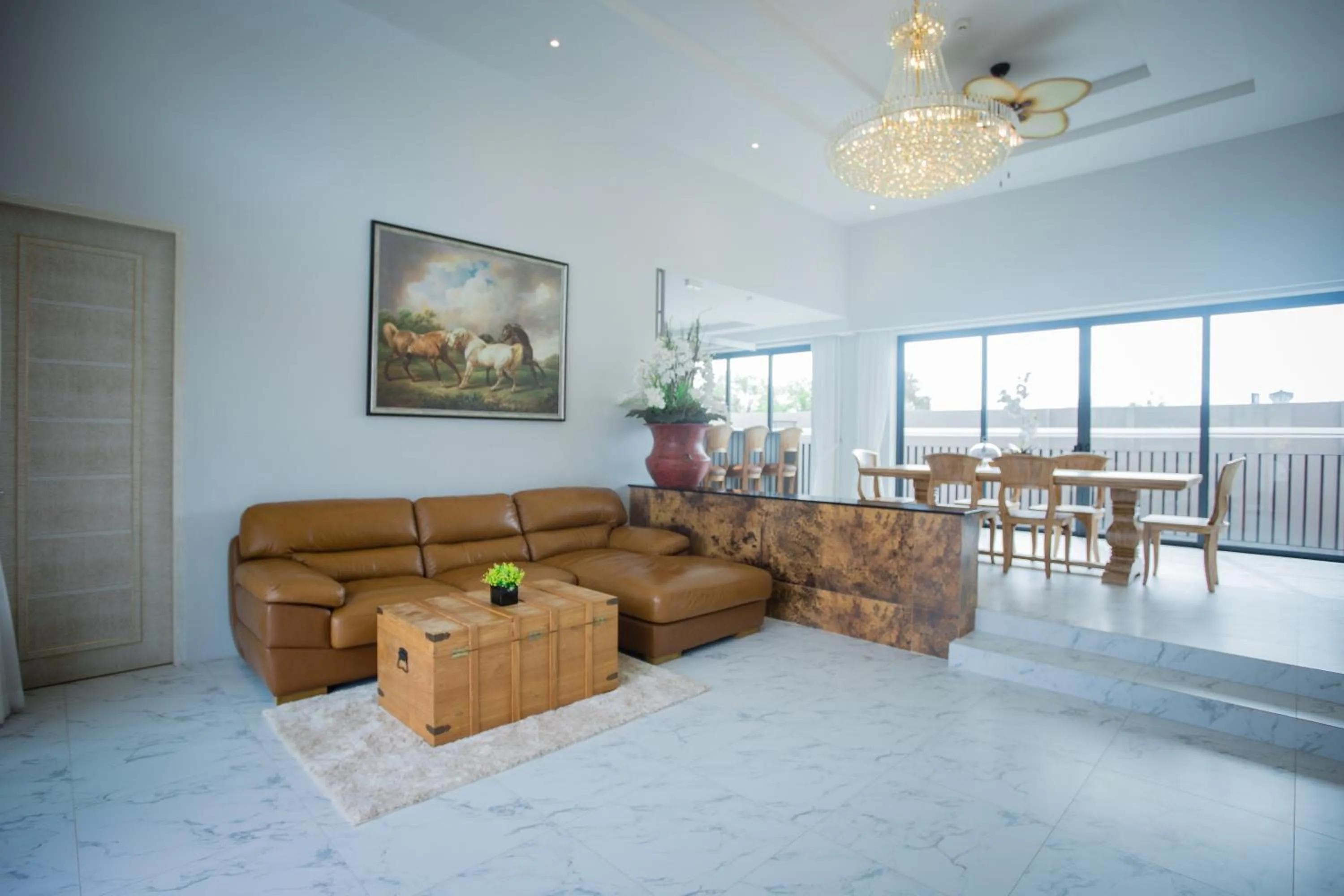 Kitchen or kitchenette in Gold Chariot Pool Villa, Phuket - SHA Plus Certified