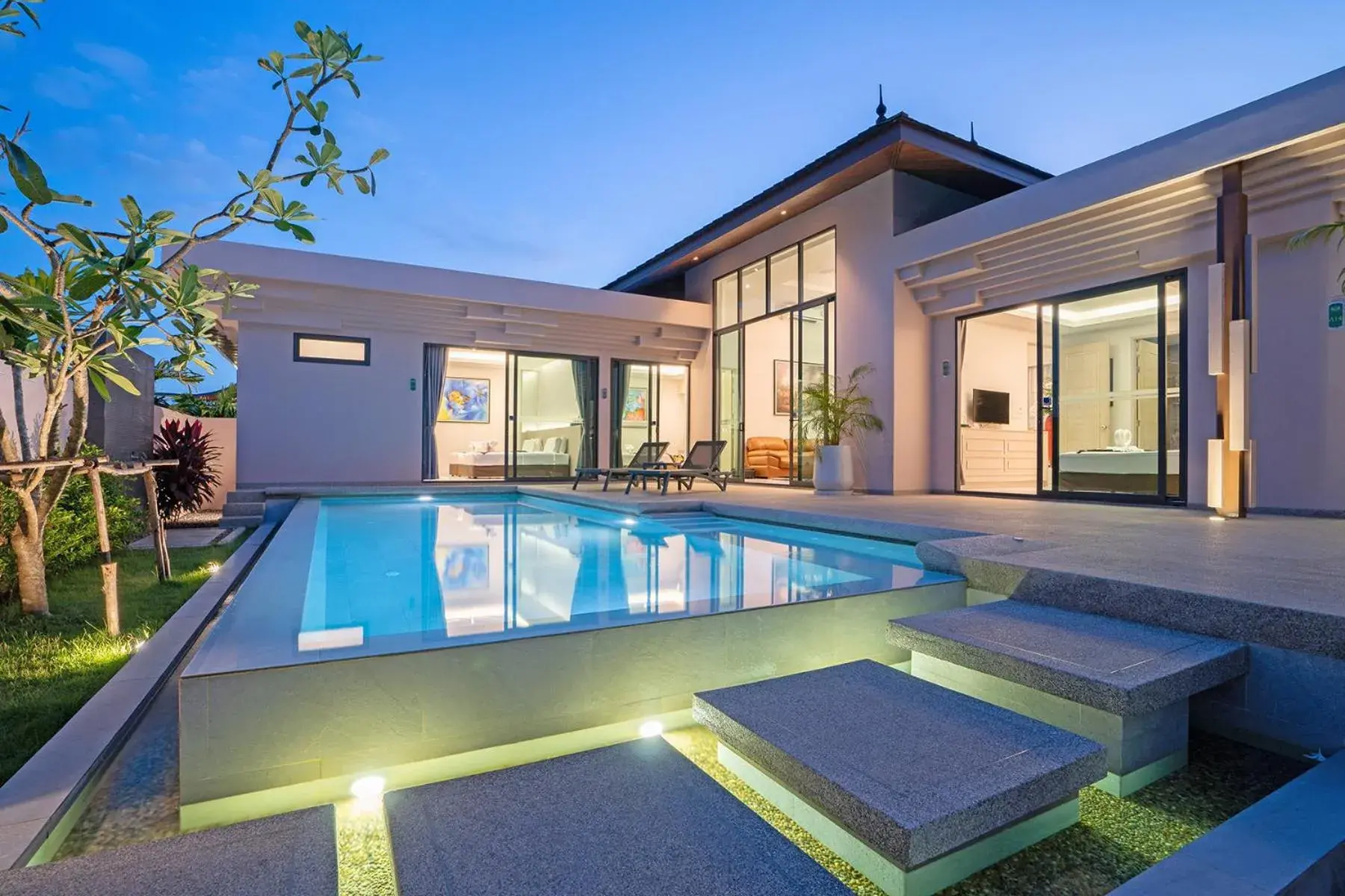 Property building in Gold Chariot Pool Villa, Phuket - SHA Plus Certified Property building in Gold Chariot Pool Villa, Phuket - SHA Plus Certified