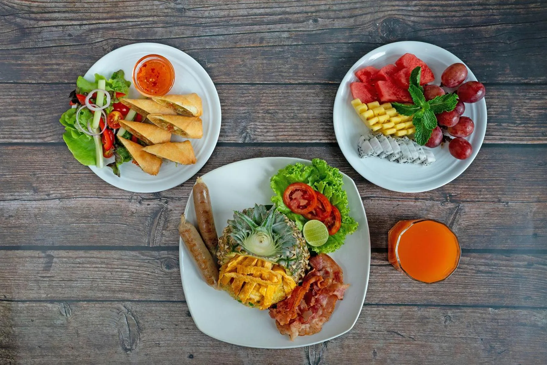 Food and drinks in Gold Chariot Pool Villa, Phuket - SHA Plus Certified