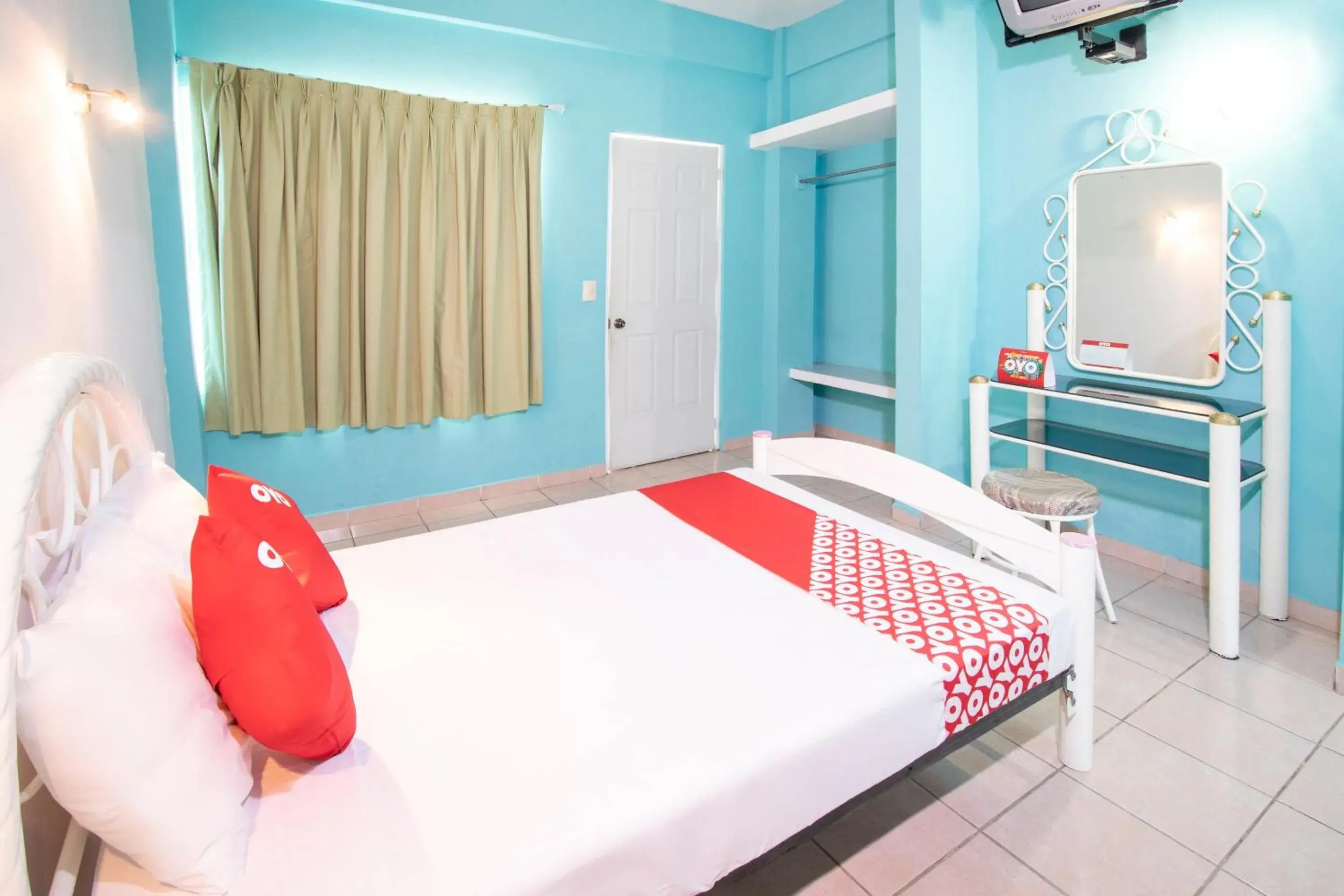 Bedroom, Bed in OYO Hotel Estacion,José Cardel,Parque Central Revolución Bedroom, Bed in OYO Hotel Estacion,José Cardel,Parque Central Revolución