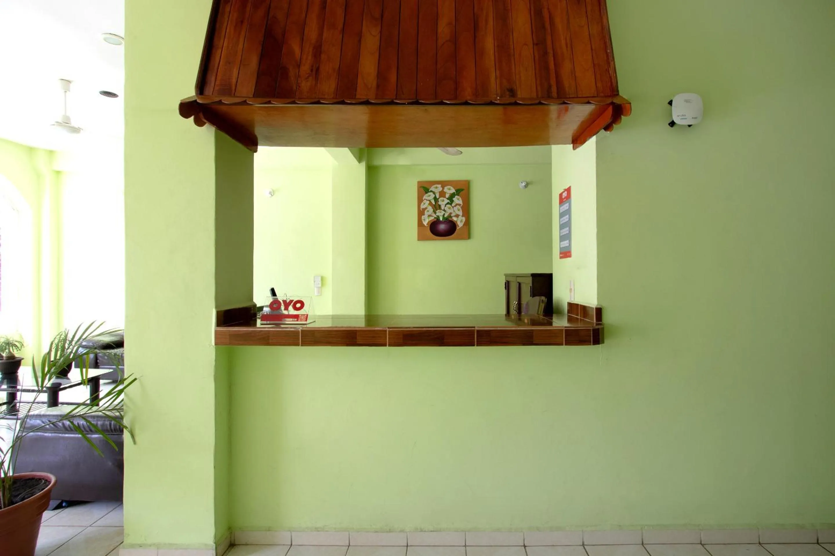 Lobby or reception in OYO Hotel Estacion,José Cardel,Parque Central Revolución