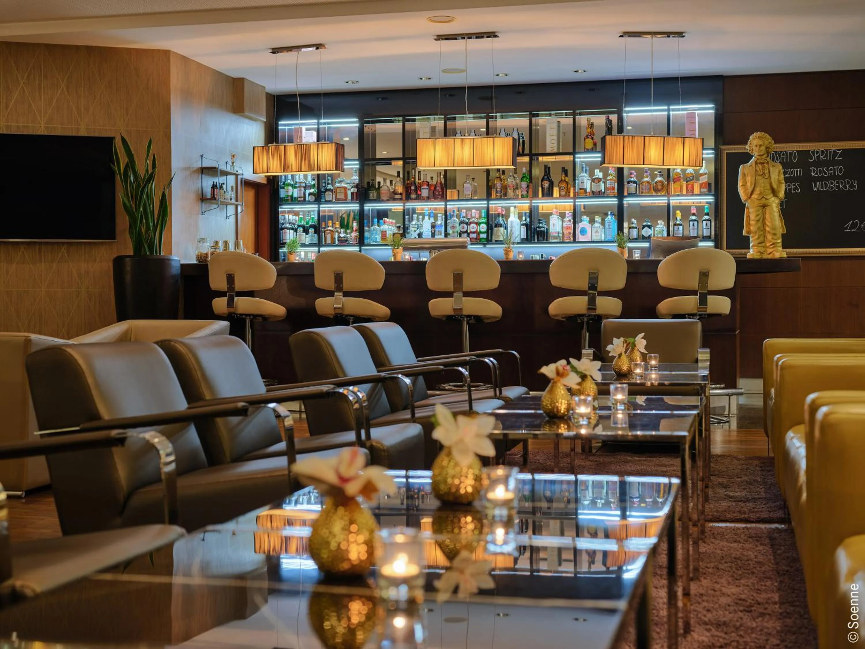 Lounge or bar in Dorint Hotel Bonn