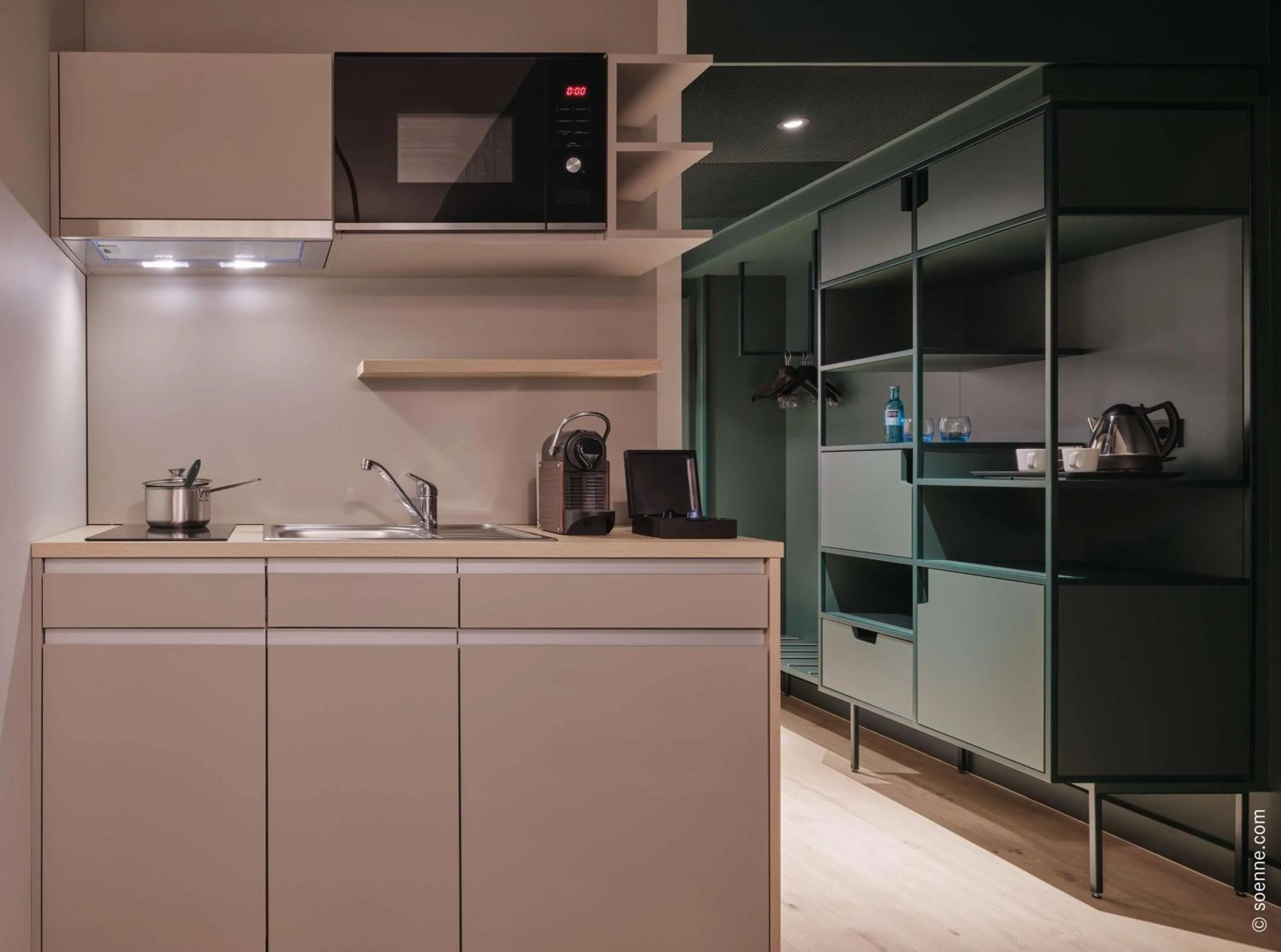 Kitchen or kitchenette in Dorint Hotel Bonn