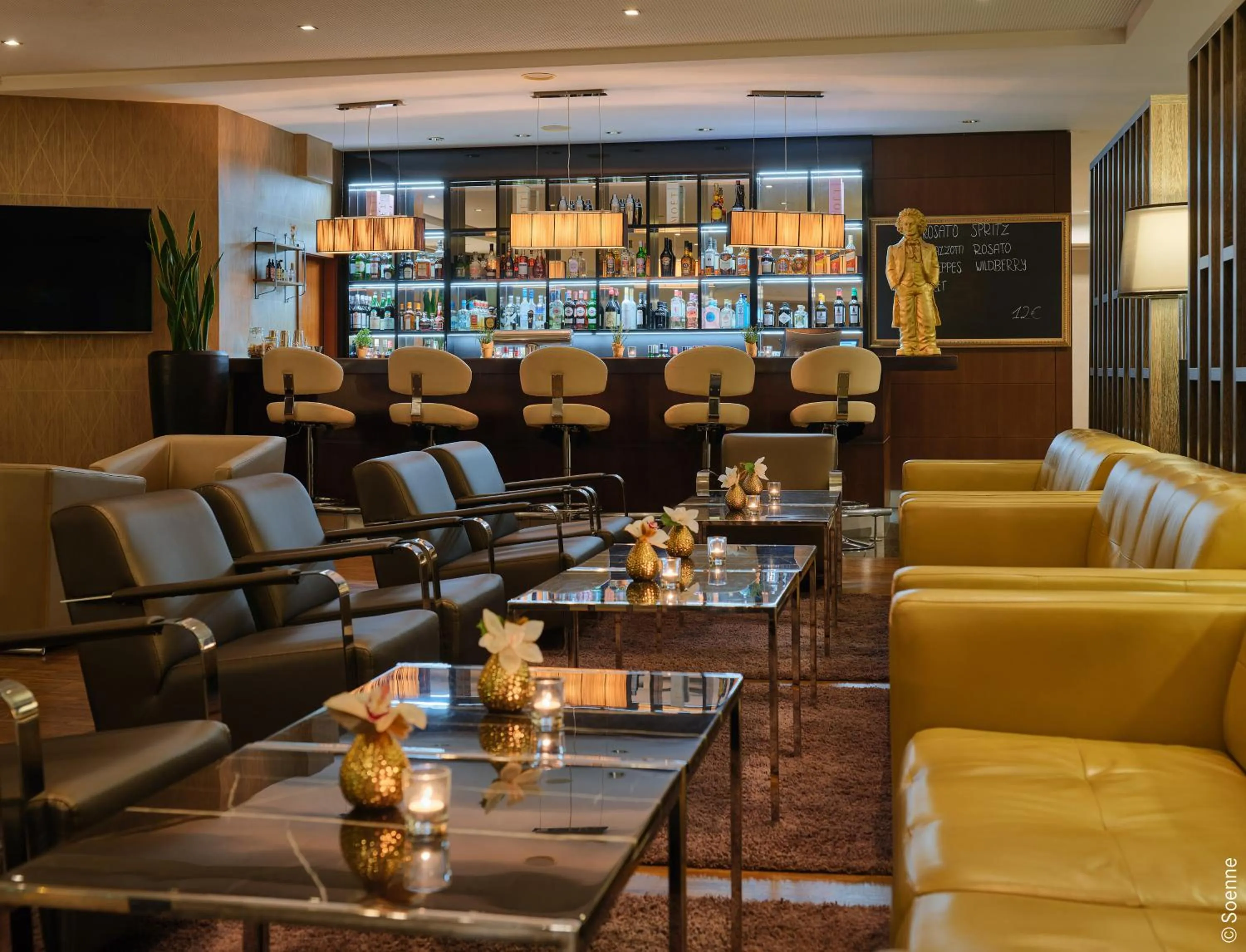 Lounge or bar in Dorint Hotel Bonn