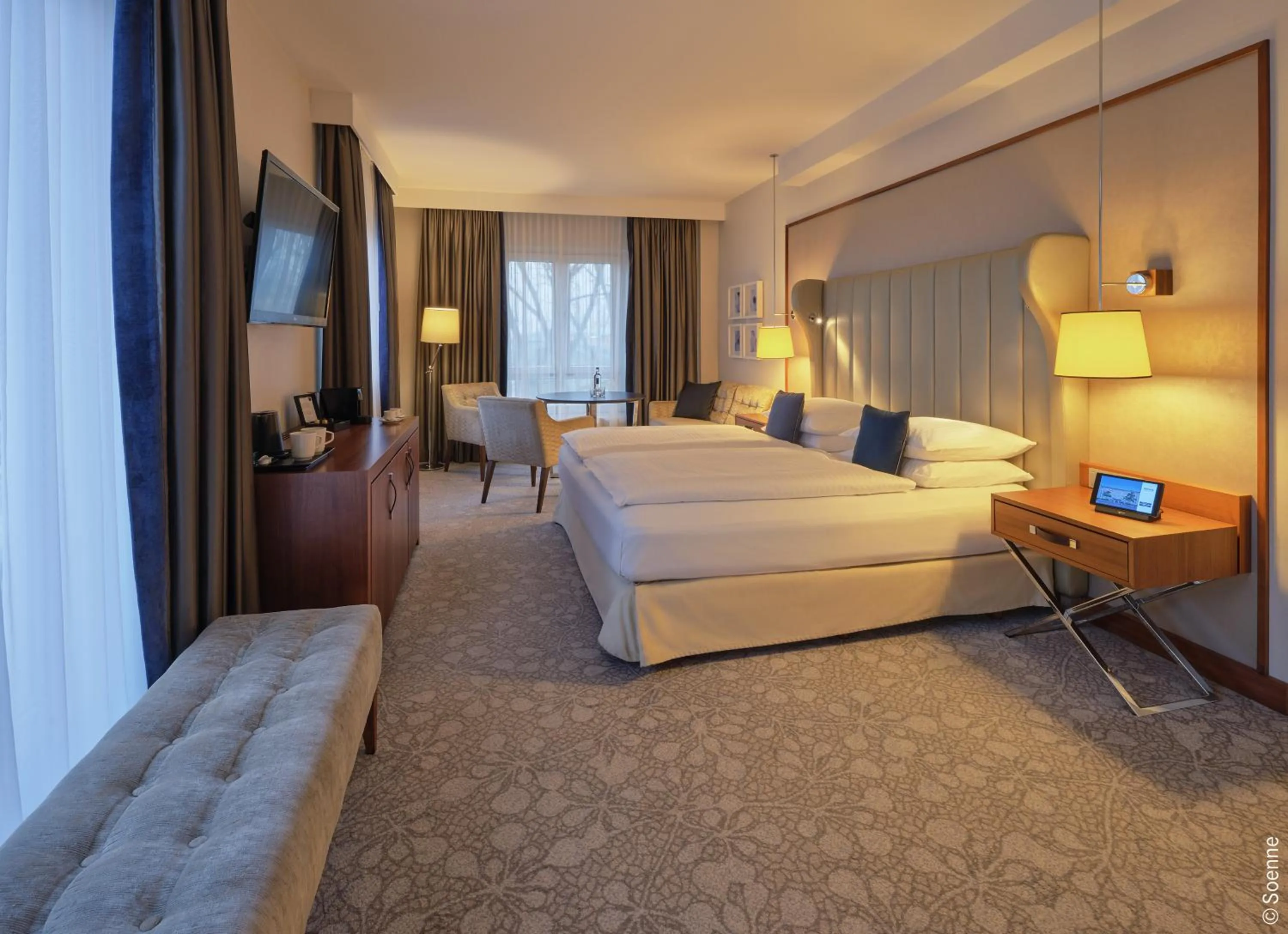 Bed in Dorint Hotel Bonn