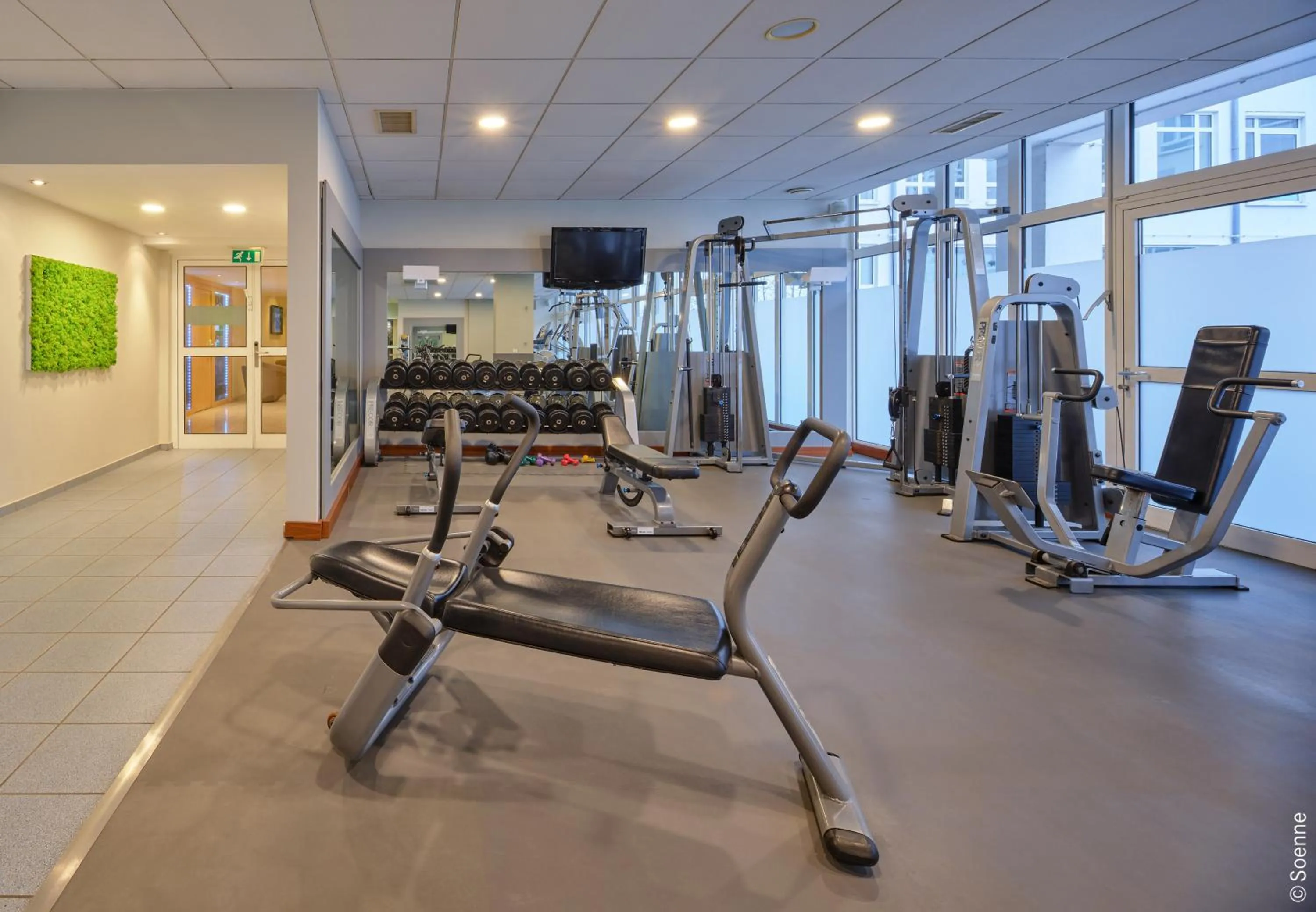 Fitness centre/facilities in Dorint Hotel Bonn