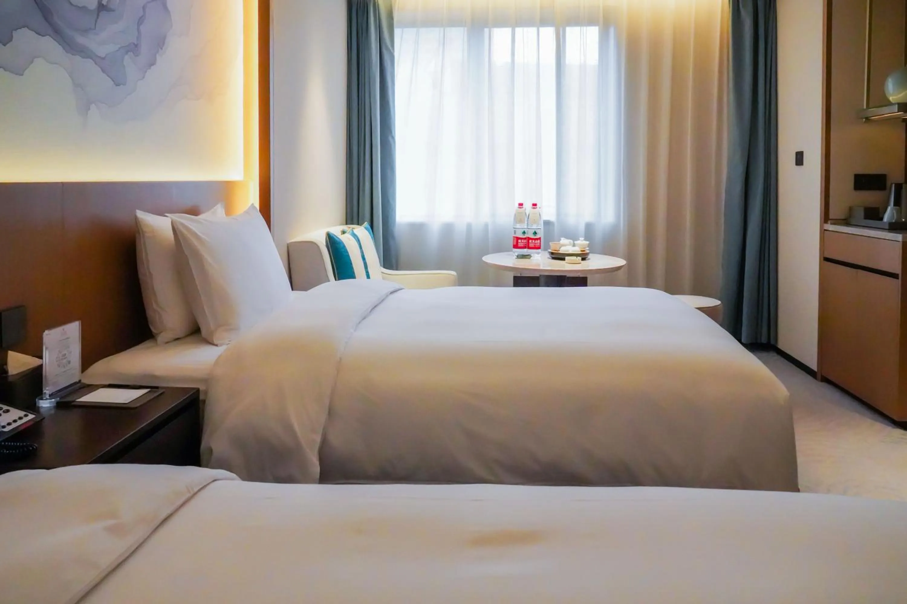 Bed in Foreign Trade Centre C&D Hotel,Fuzhou