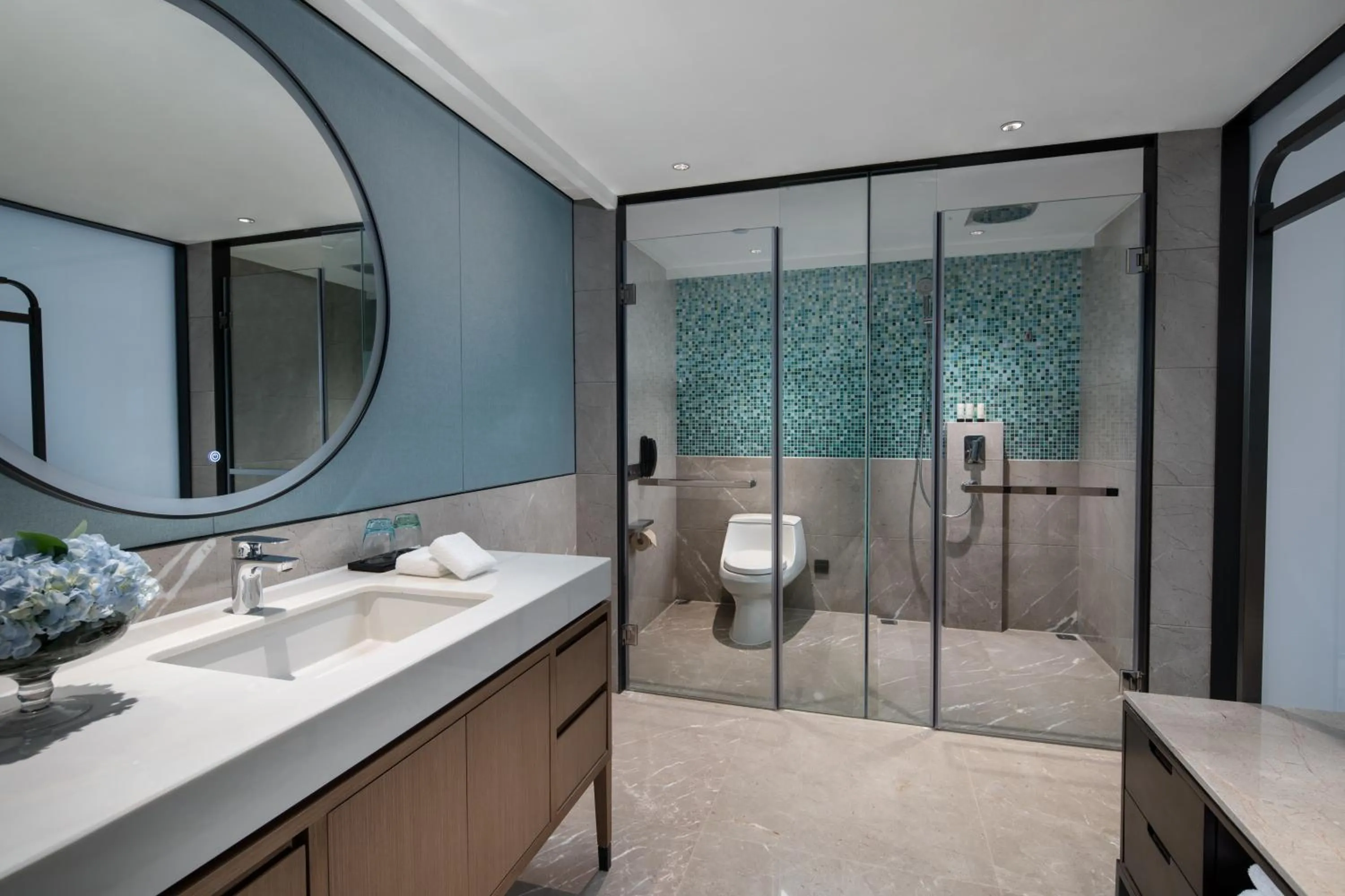 Bathroom in Foreign Trade Centre C&D Hotel,Fuzhou