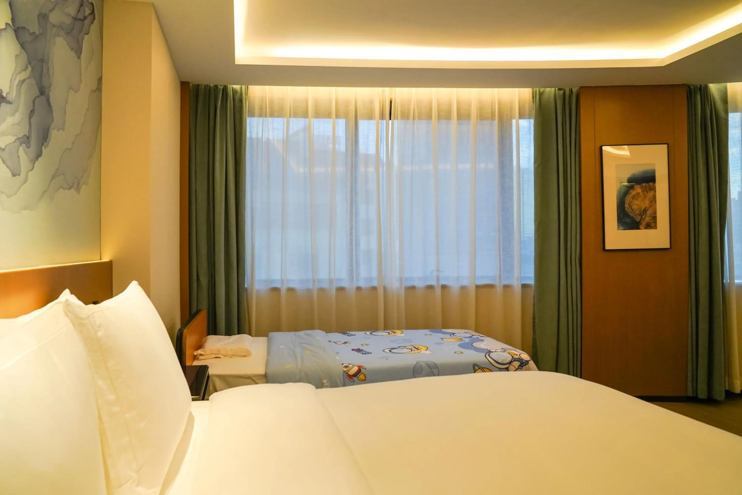 Bed in Foreign Trade Centre C&D Hotel,Fuzhou