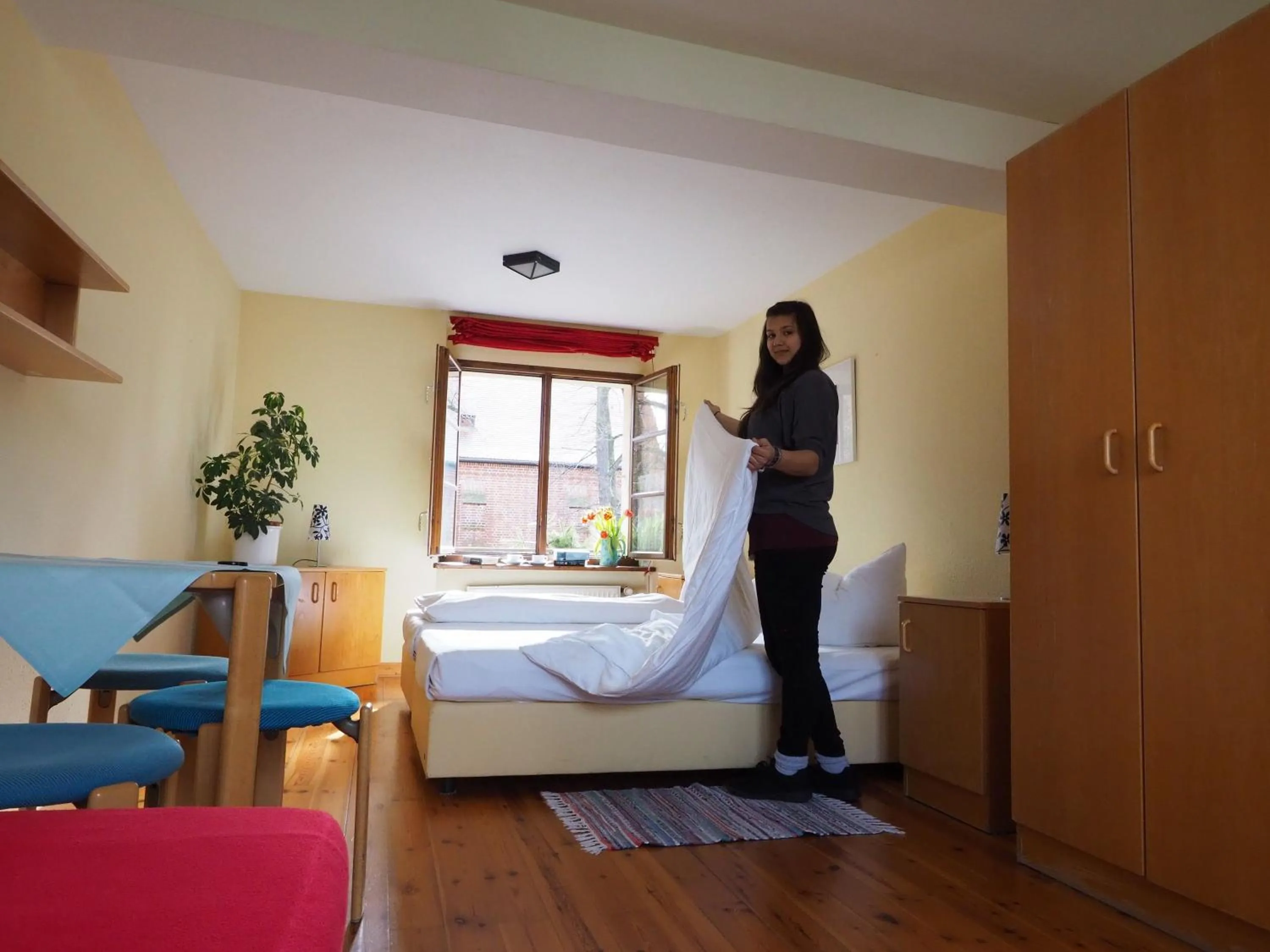 Bed in Jugendgästehaus Cottbus