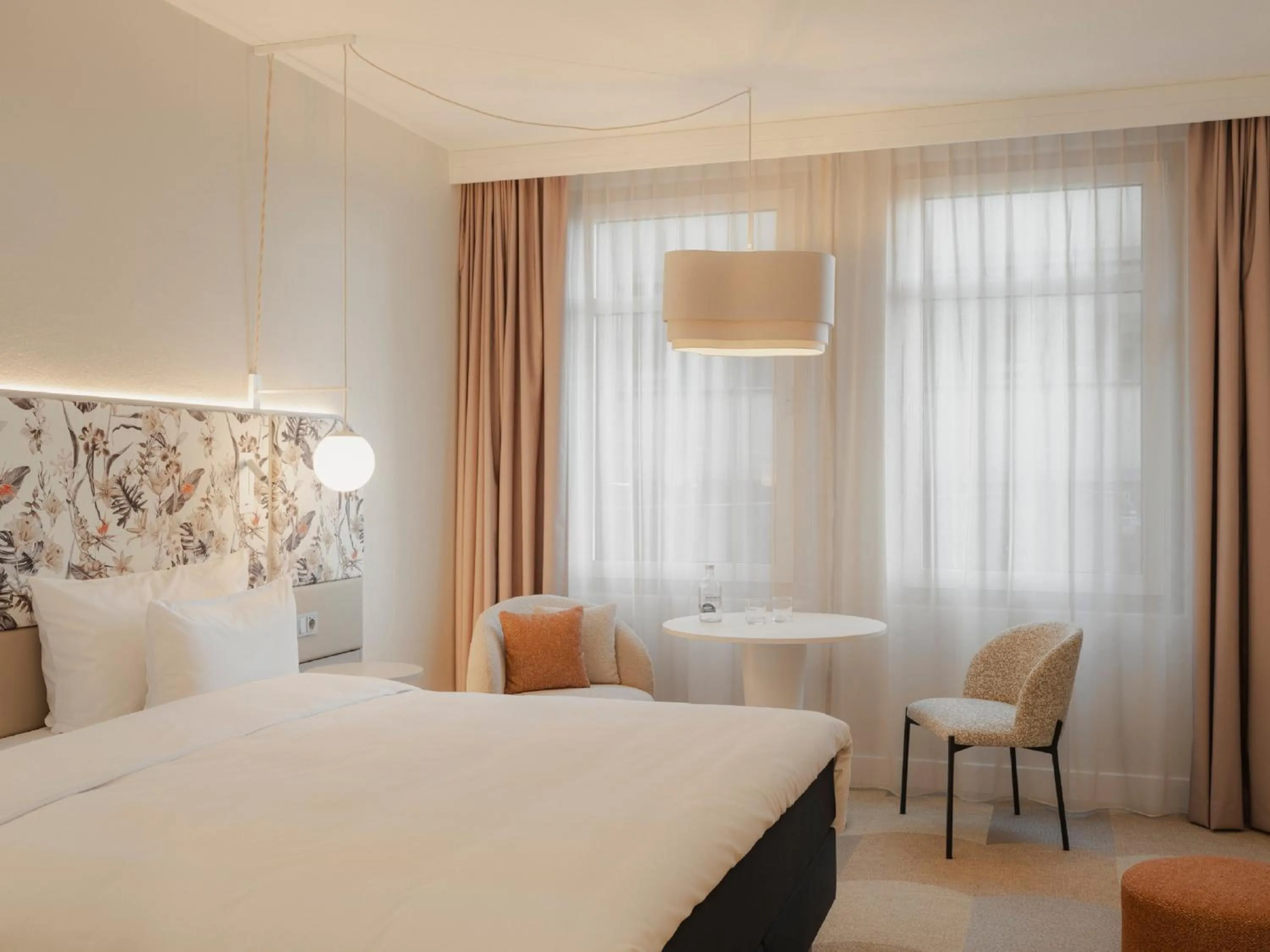 Bed in Radisson Blu Hotel Bremen