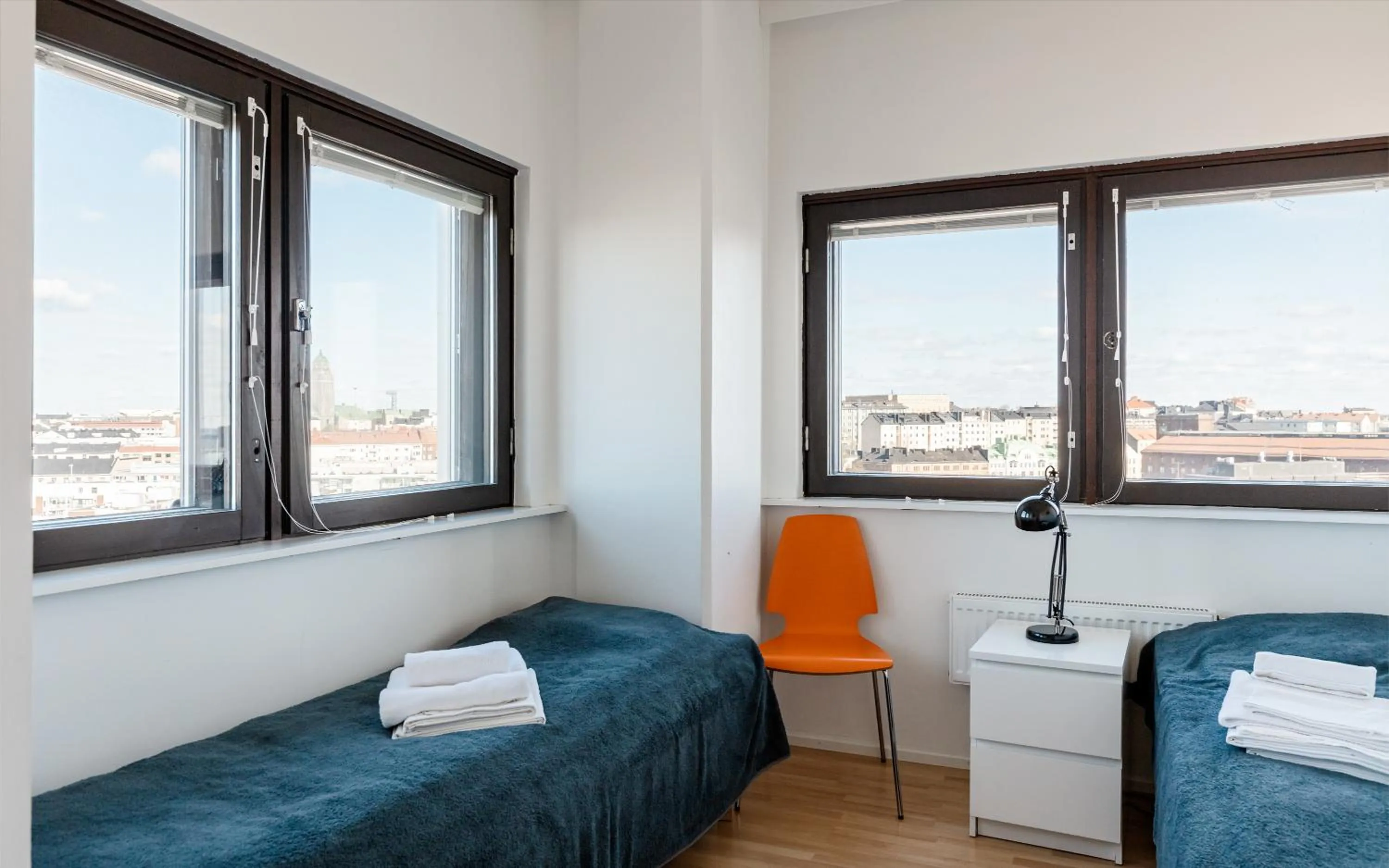 Photo of the whole room, Bed in Sky Hostel Helsinki