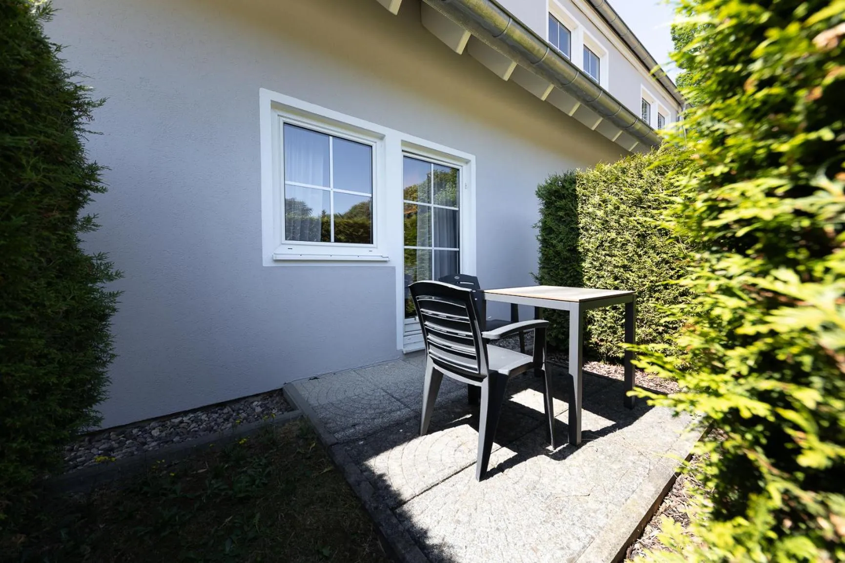 Balcony/Terrace in Ringhotel Landhaus Nicolai "Hotel Garni"