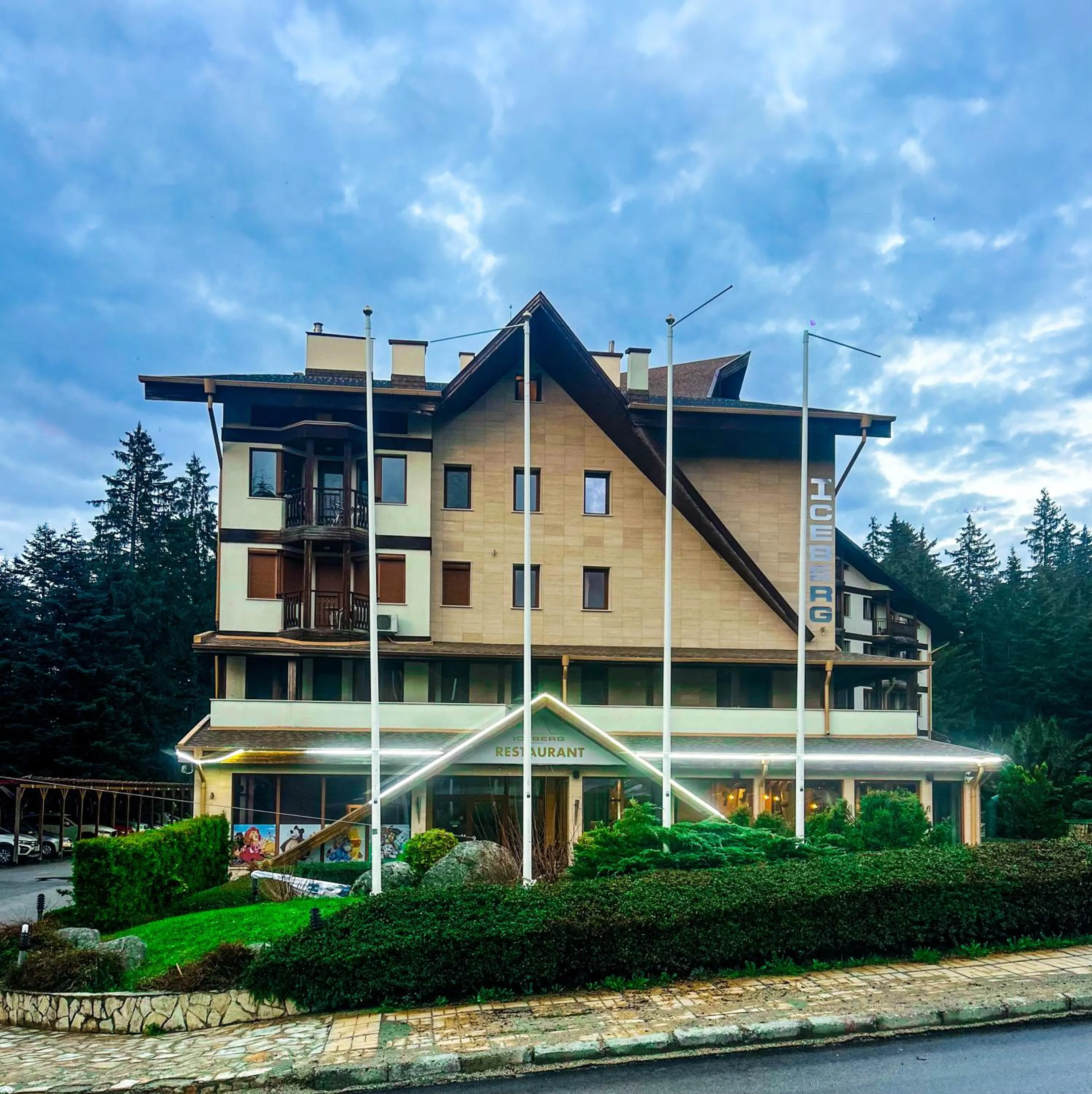 Property building in Hotel Iceberg Borovets