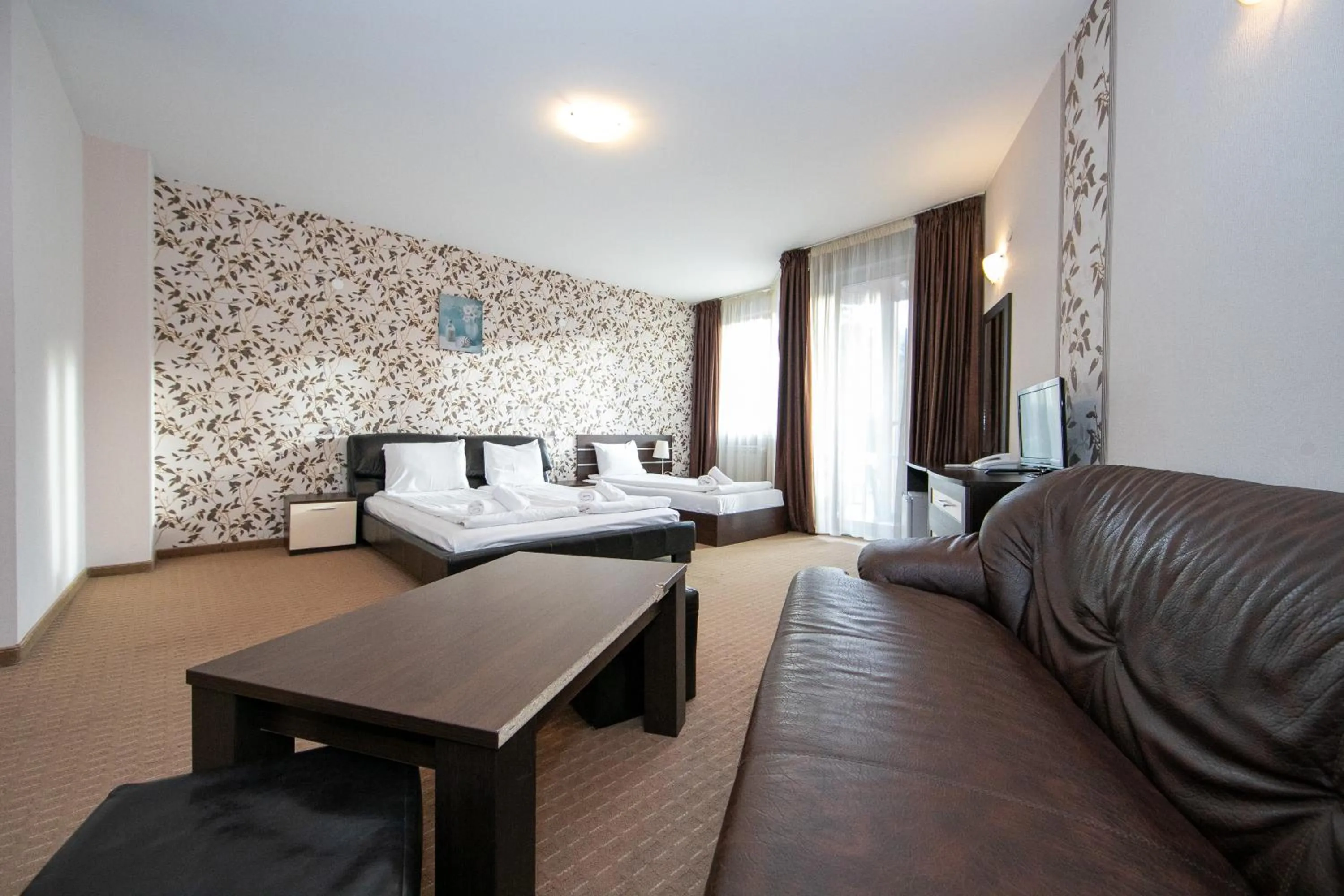 Bed in Hotel Iceberg Borovets