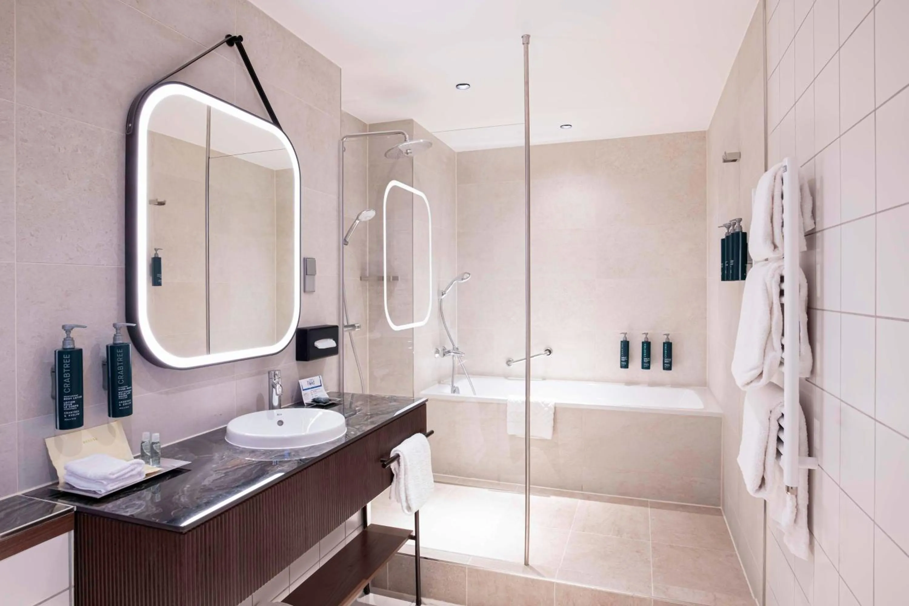 Bathroom in Hilton Cologne