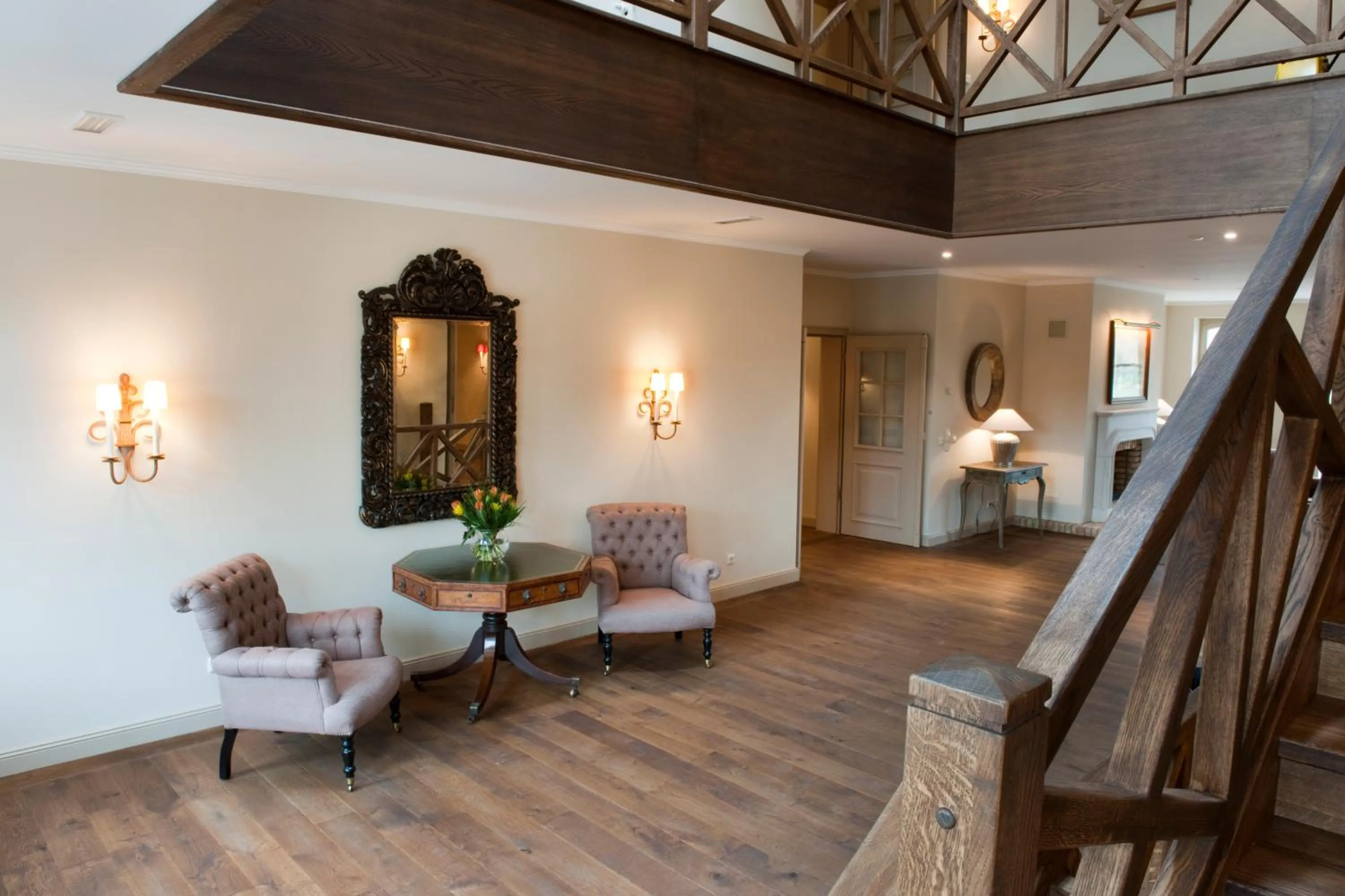 Seating area in Schloss Lüdersburg Golf & Spa