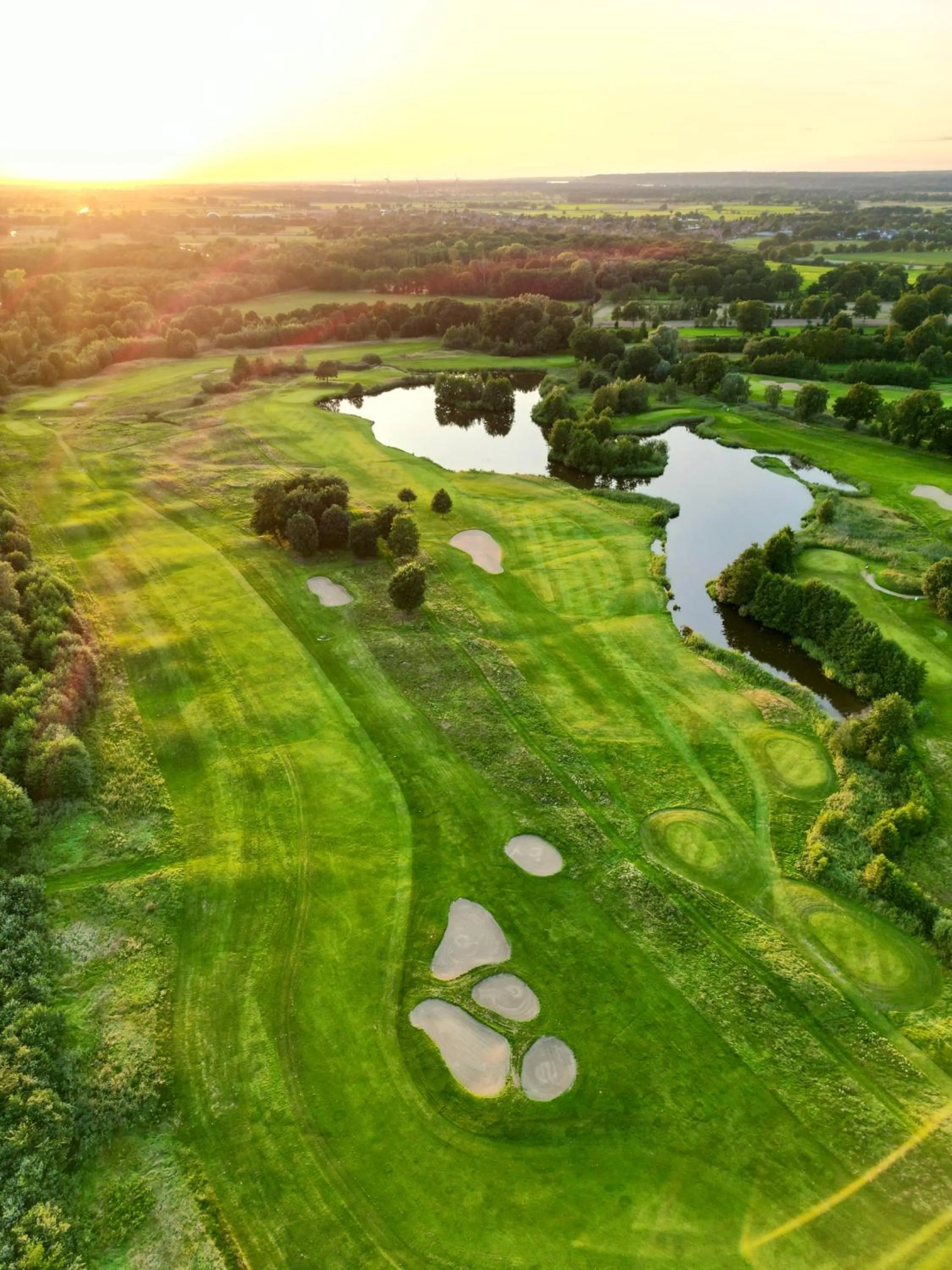 Golfcourse in Schloss Lüdersburg Golf & Spa