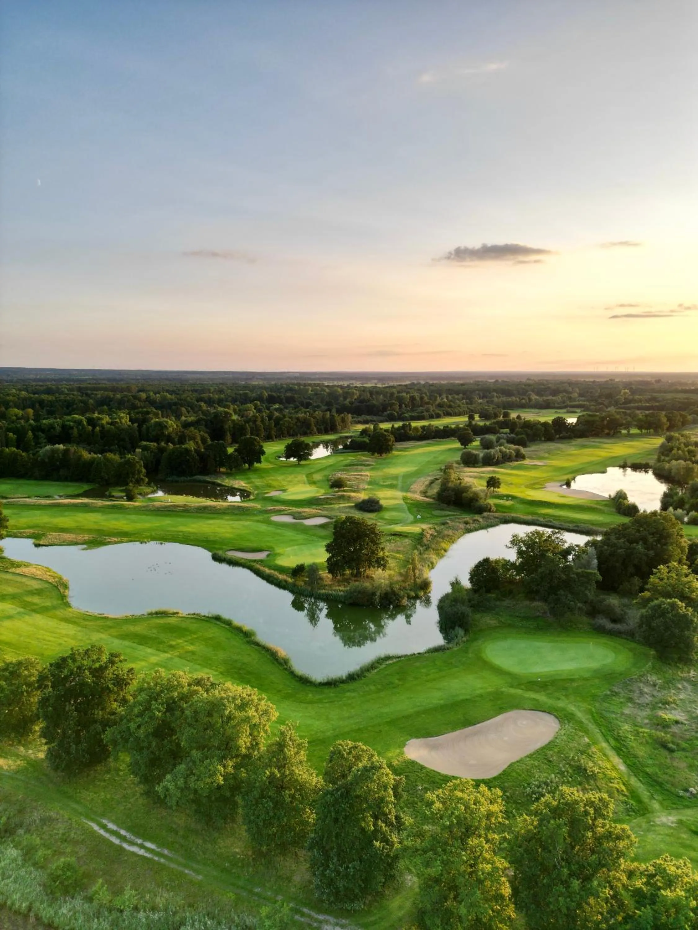 Golfcourse in Schloss Lüdersburg Golf & Spa