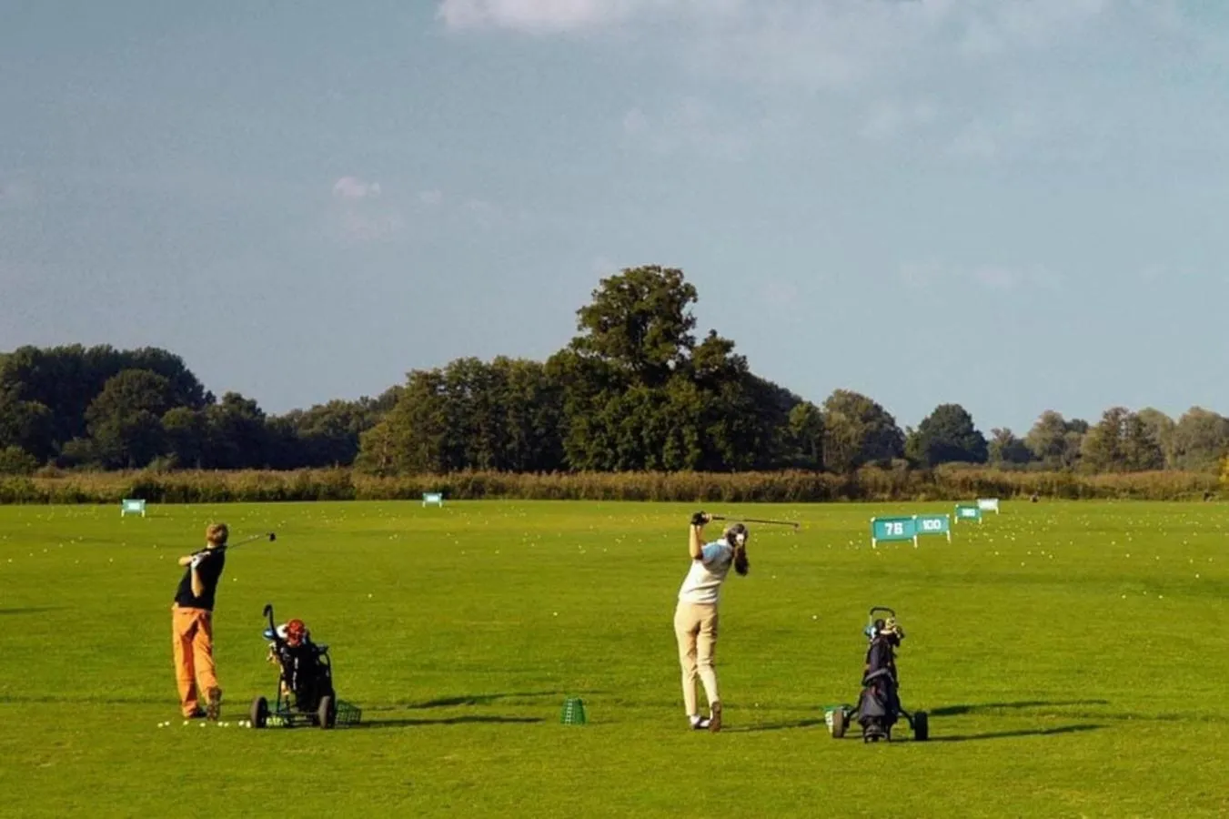 Golfcourse in Schloss Lüdersburg Golf & Spa