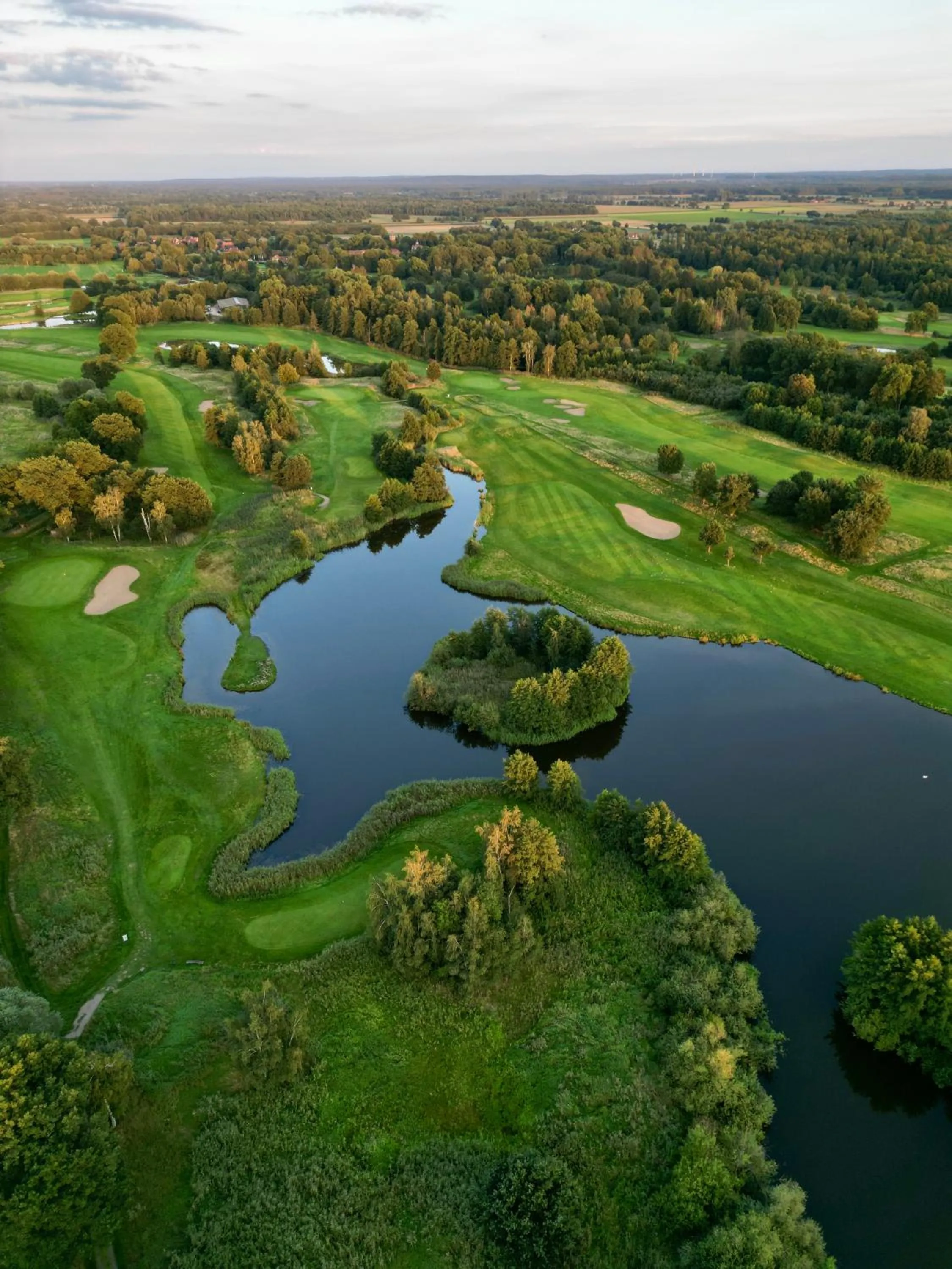 Golfcourse in Schloss Lüdersburg Golf & Spa