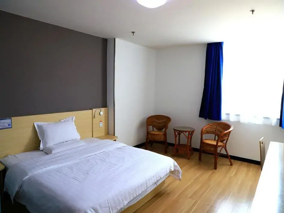 Bed in 7Days Inn Qingzhou Pingzhangfu Store Bed in 7Days Inn Qingzhou Pingzhangfu Store