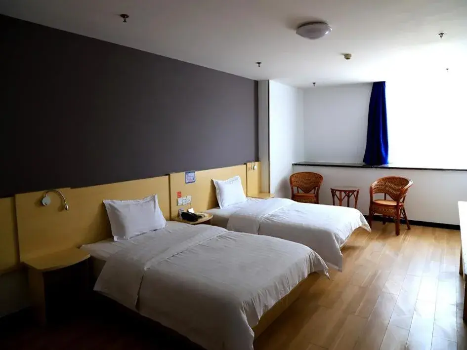 Bed in 7Days Inn Qingzhou Pingzhangfu Store Bed in 7Days Inn Qingzhou Pingzhangfu Store