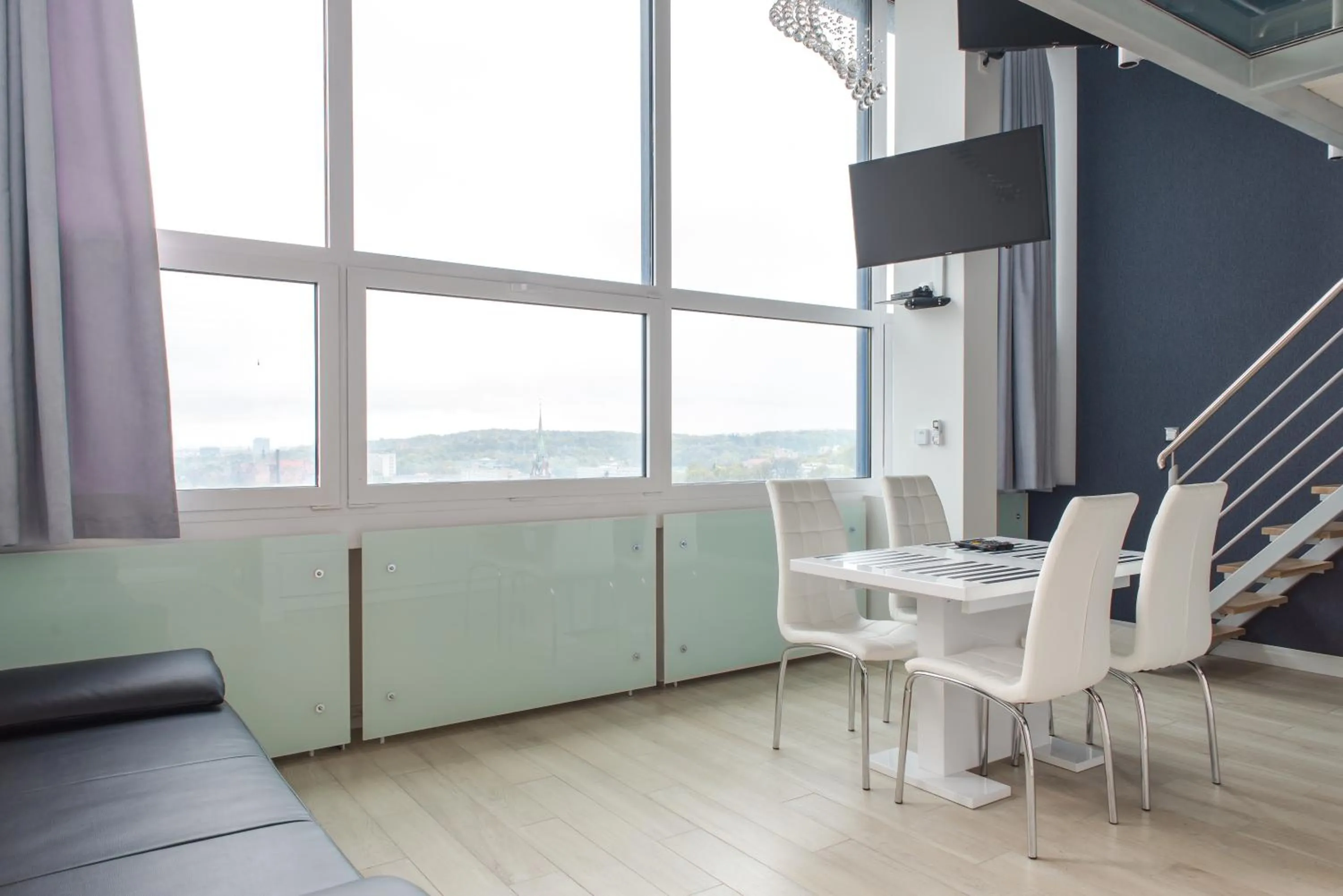 Kitchen or kitchenette in Panorama- the View of Gdańsk by Elite Apartments