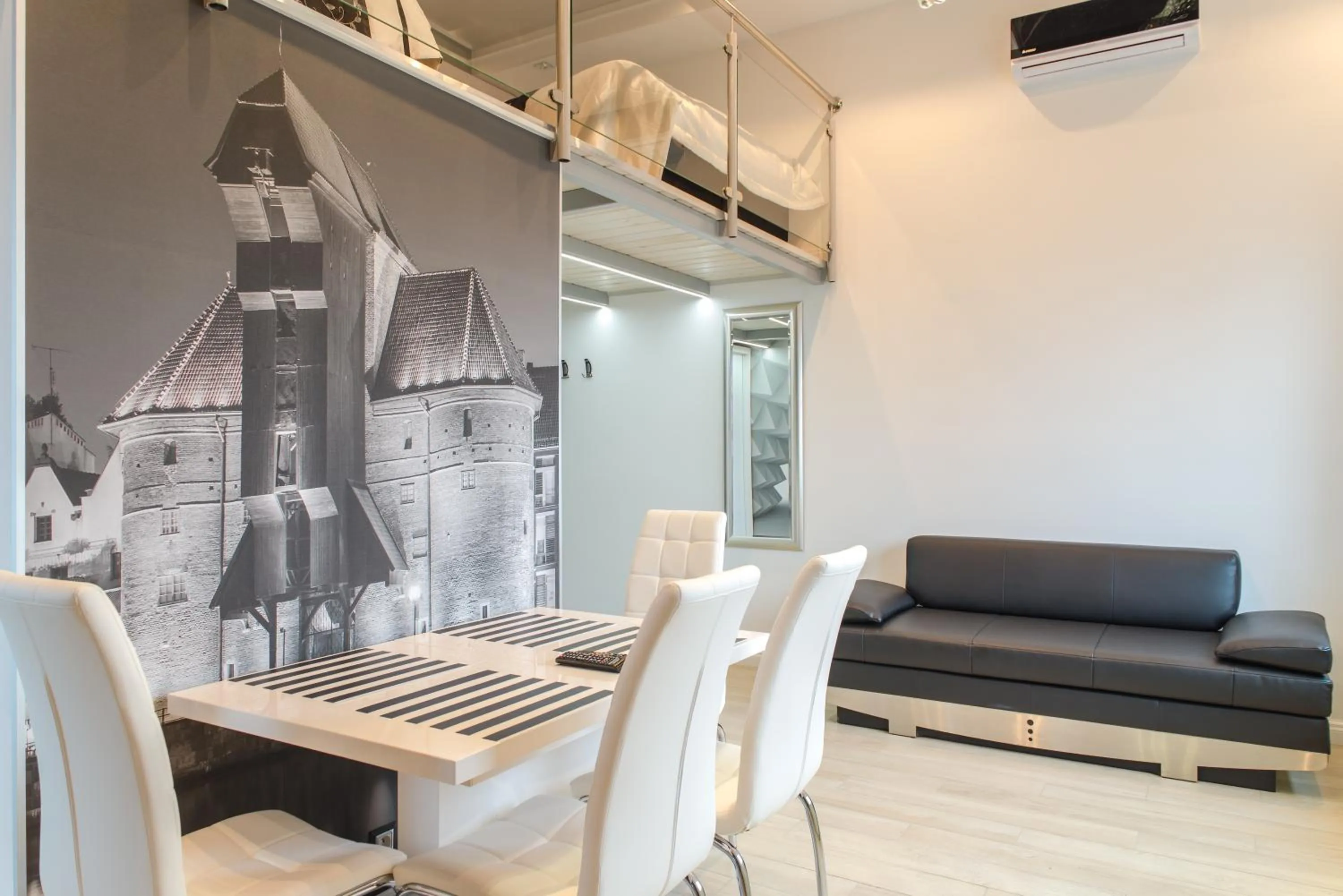 Kitchen or kitchenette in Panorama- the View of Gdańsk by Elite Apartments