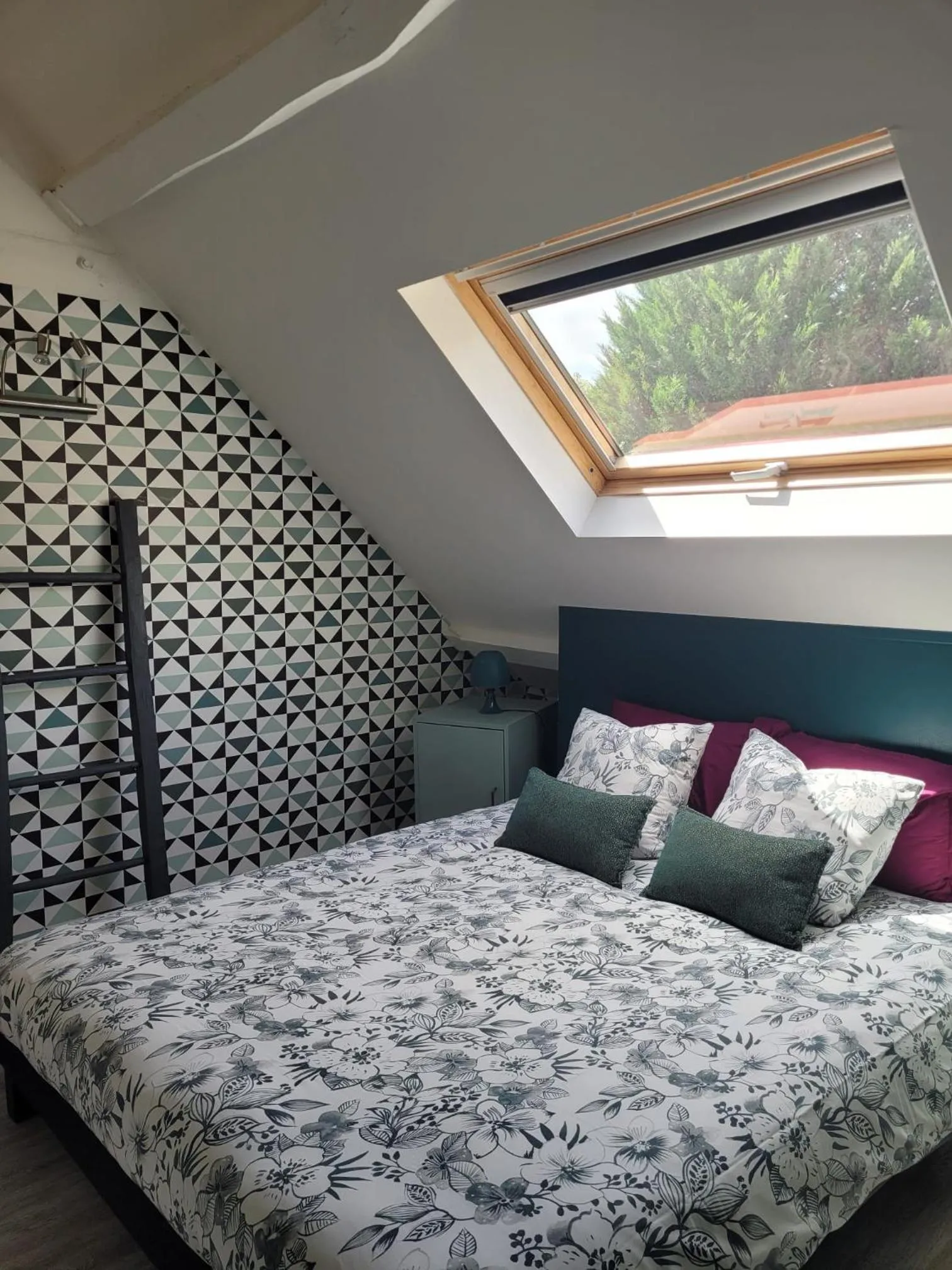 Bed in Gîte Mise au Vert