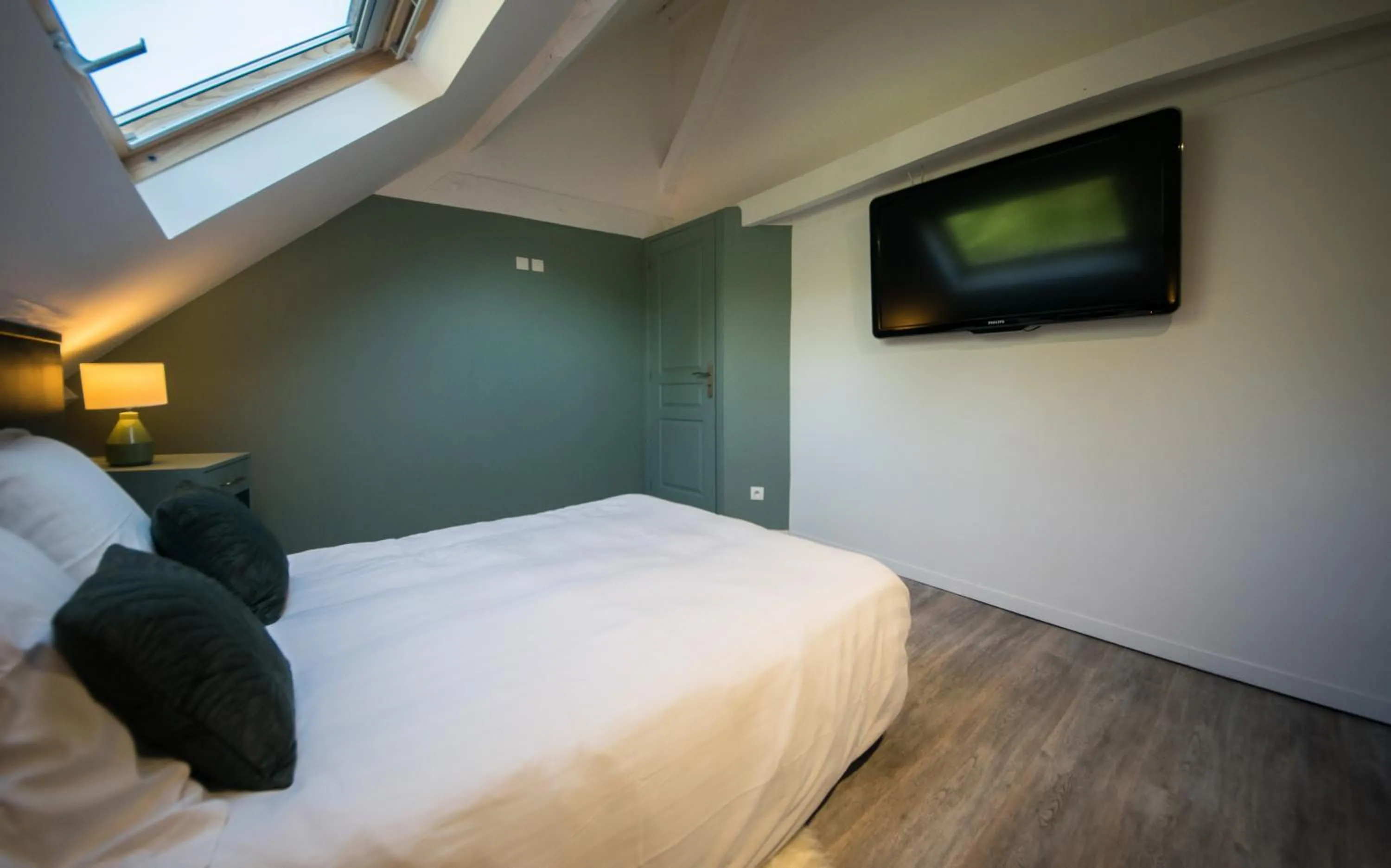 Bed in Gîte Mise au Vert