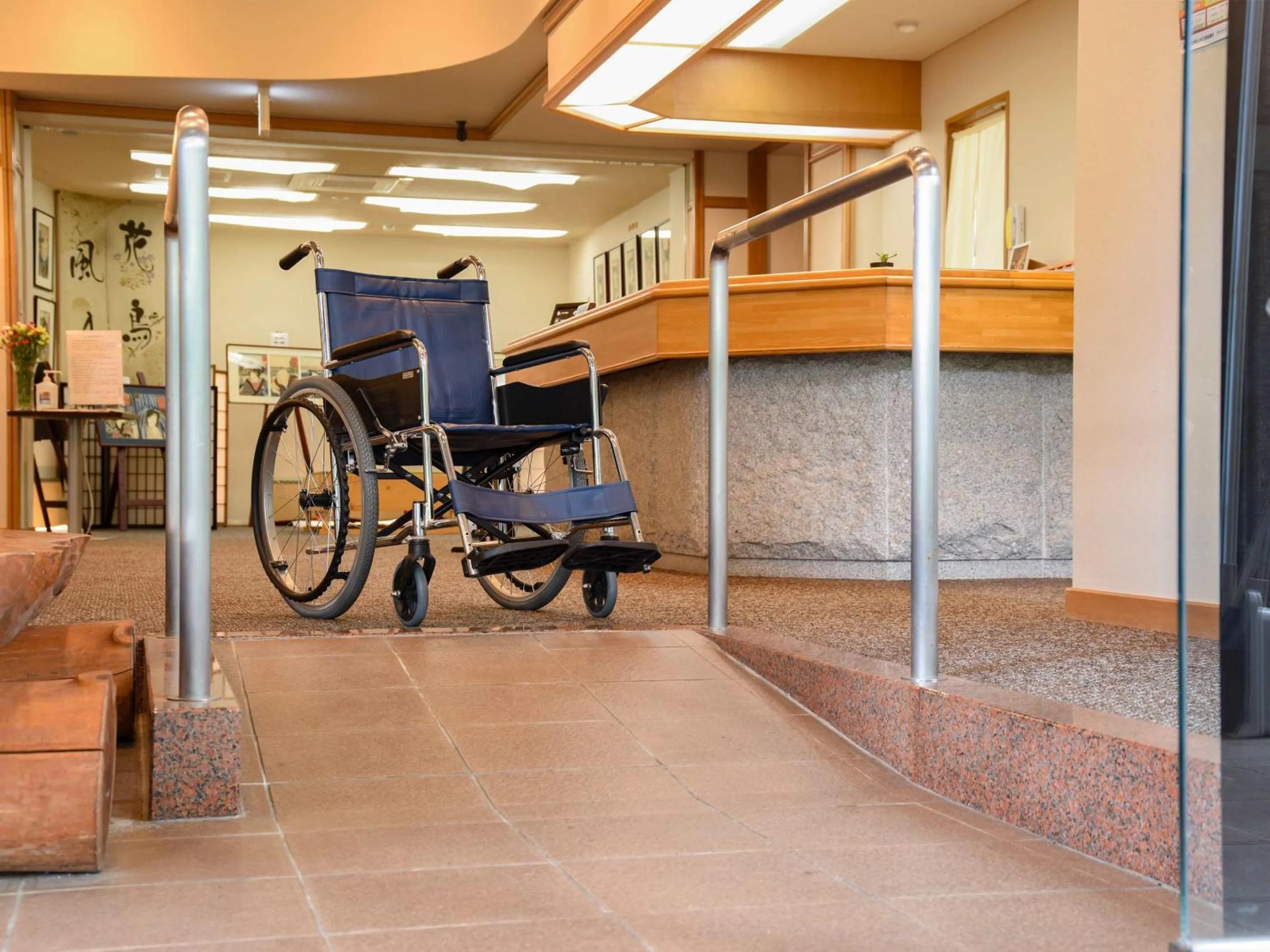 Facility for disabled guests in Suzuranso