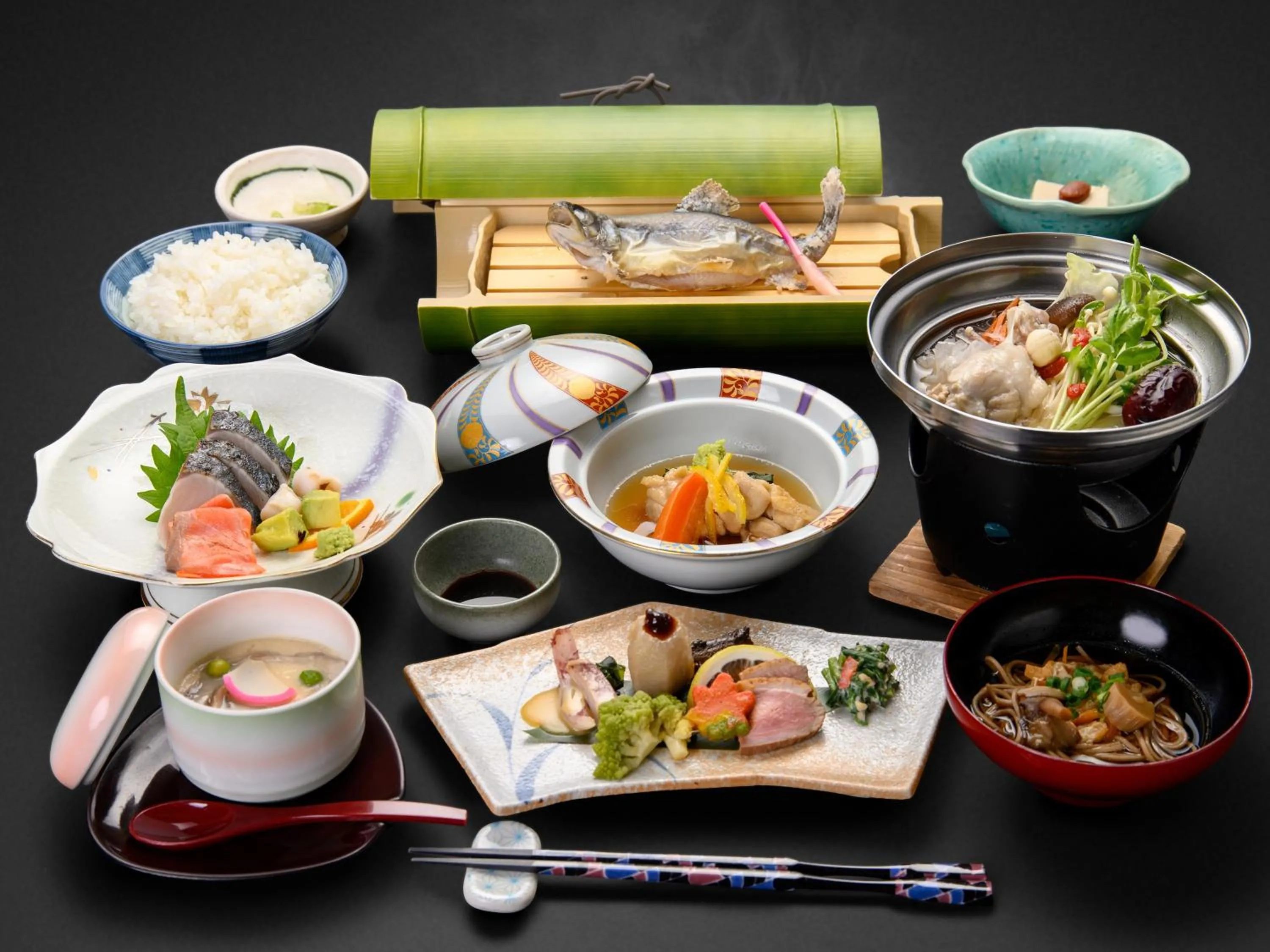 Dinner in Suzuranso
