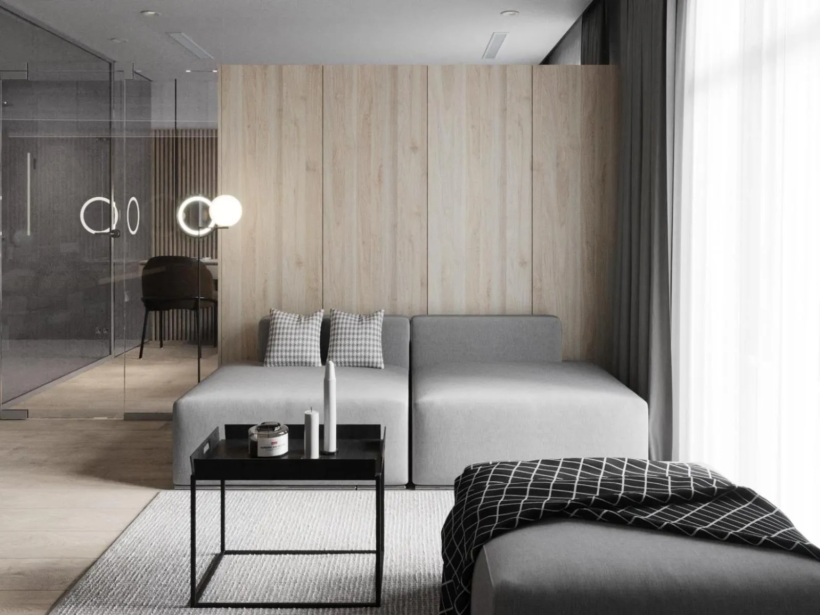 Living room, Bed in ELITE HOME