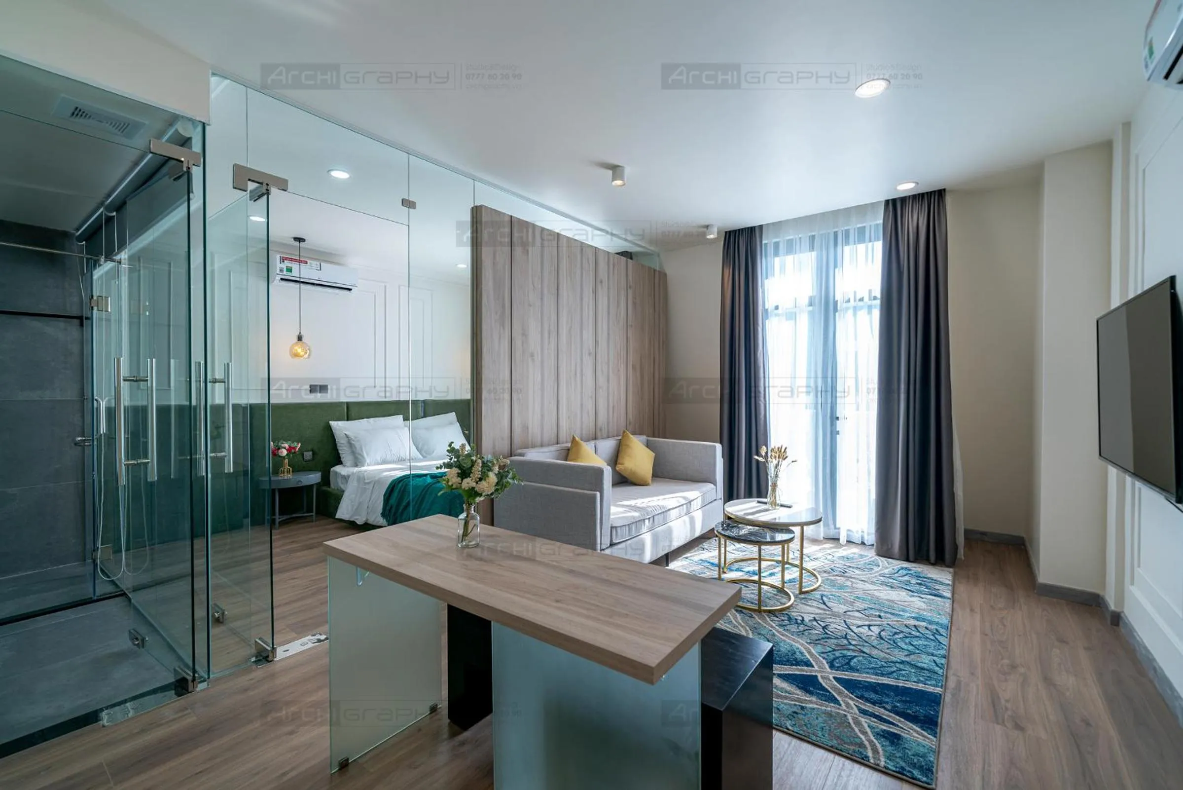 Living room, Bed in ELITE HOME