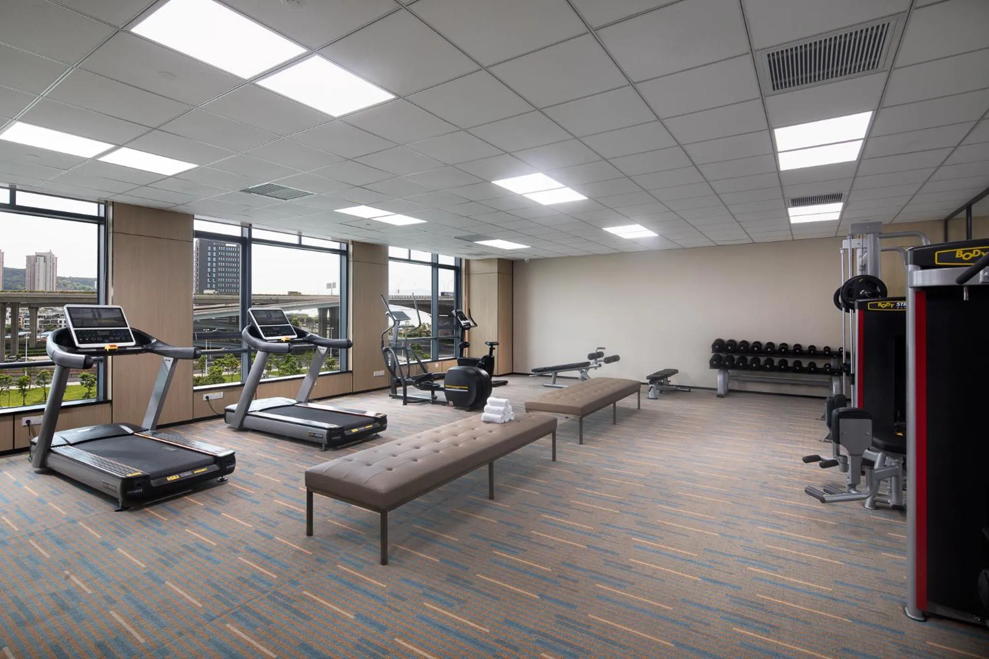 Fitness centre/facilities in Fuzhou Mawei Yiho Hotel