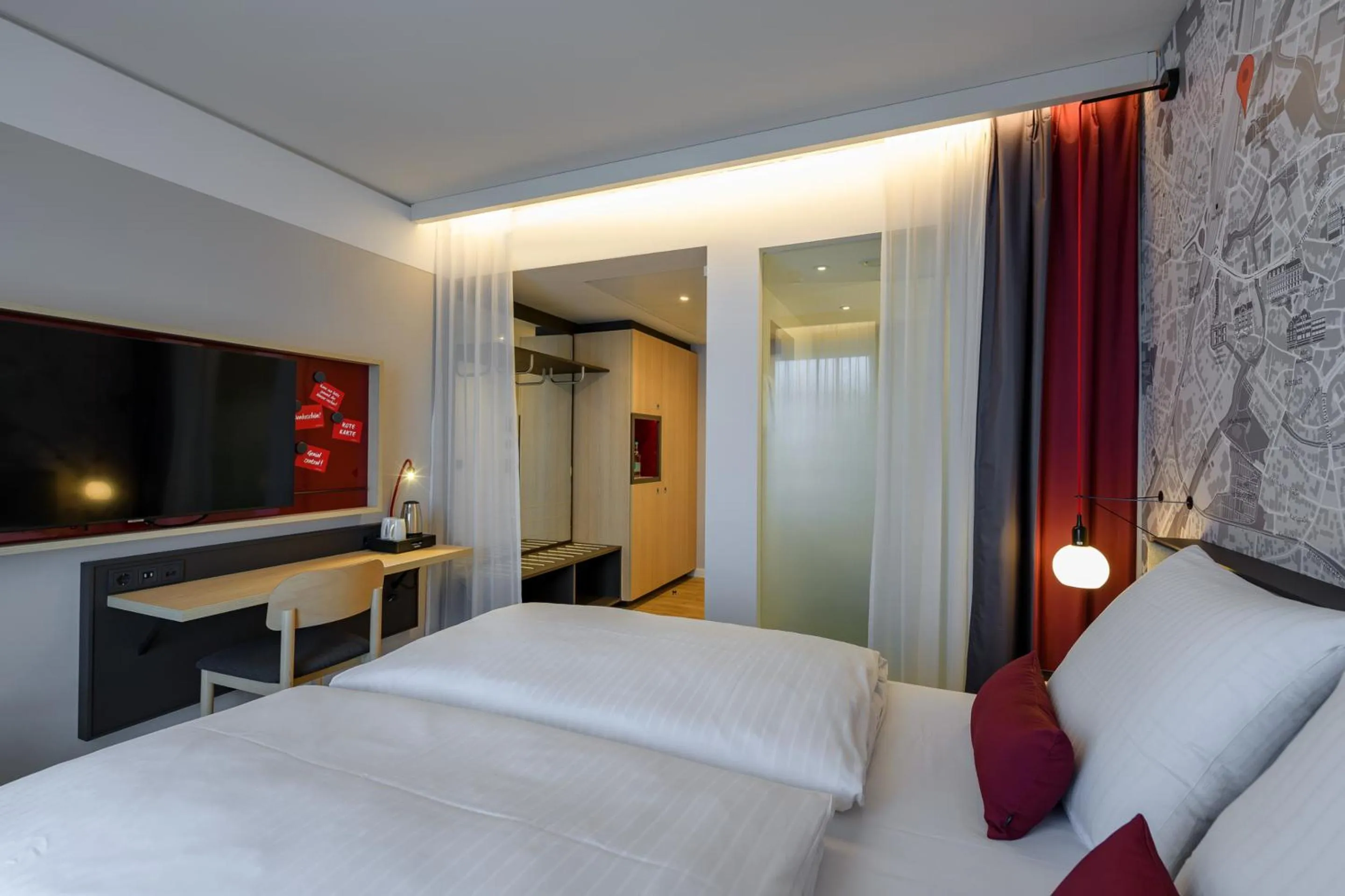 Photo of the whole room, Bed in IntercityHotel Herford