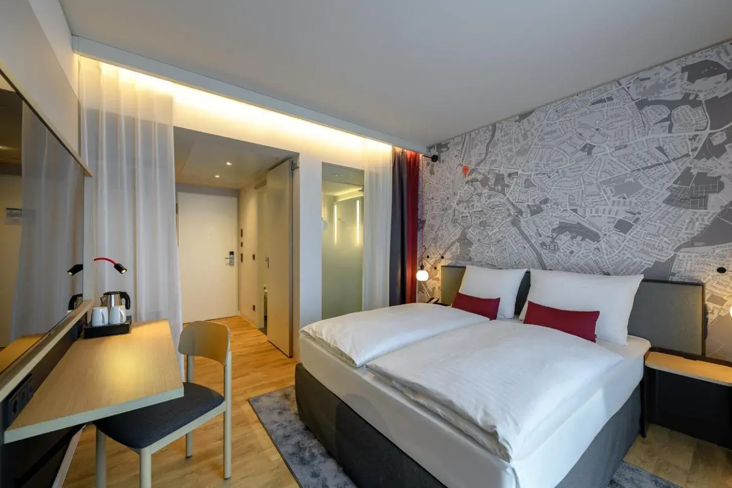 Bed in IntercityHotel Herford Bed in IntercityHotel Herford