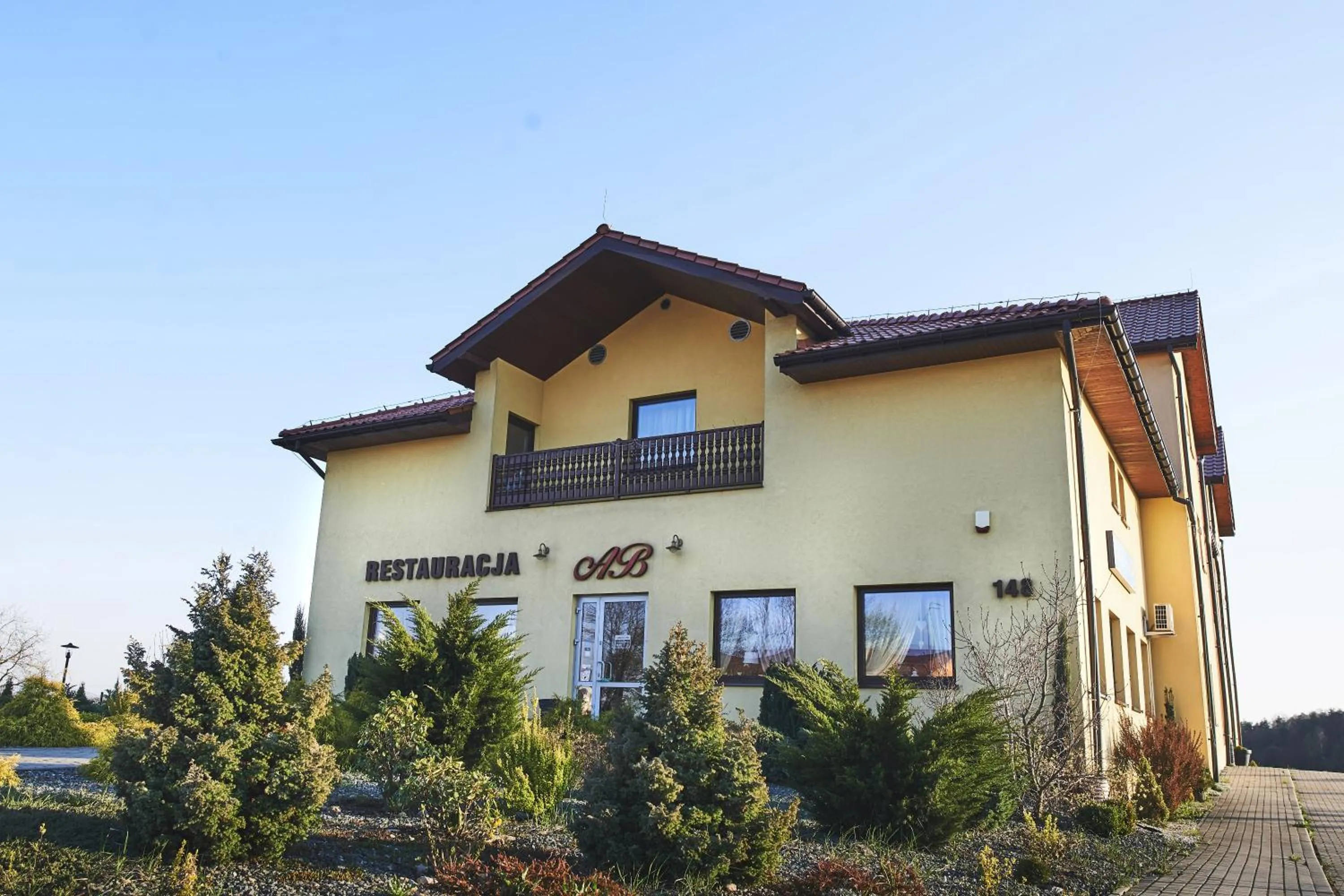 Facade/entrance in Hotel AB