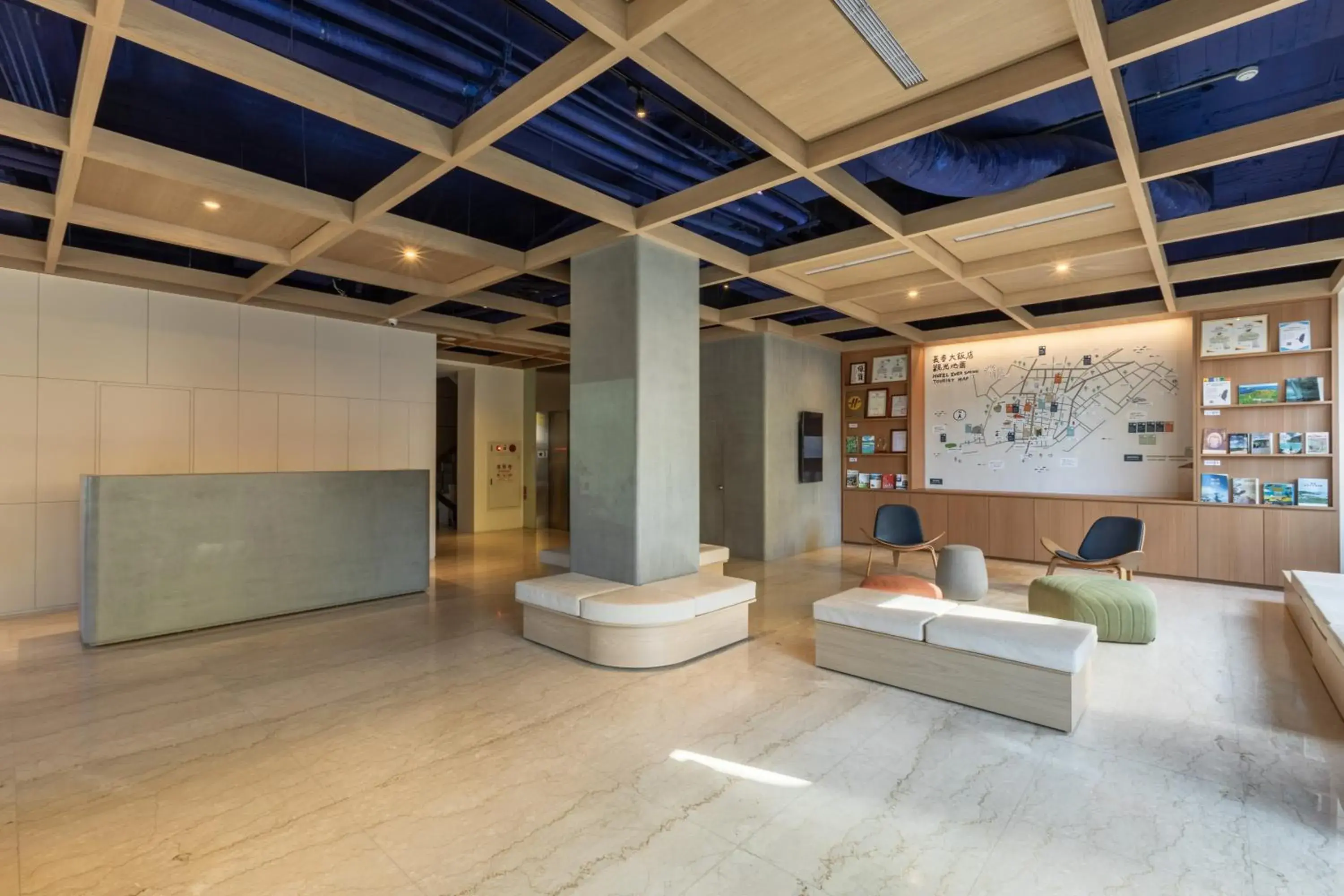 Lobby or reception in Hotel Ever Spring - Penghu Lobby or reception in Hotel Ever Spring - Penghu