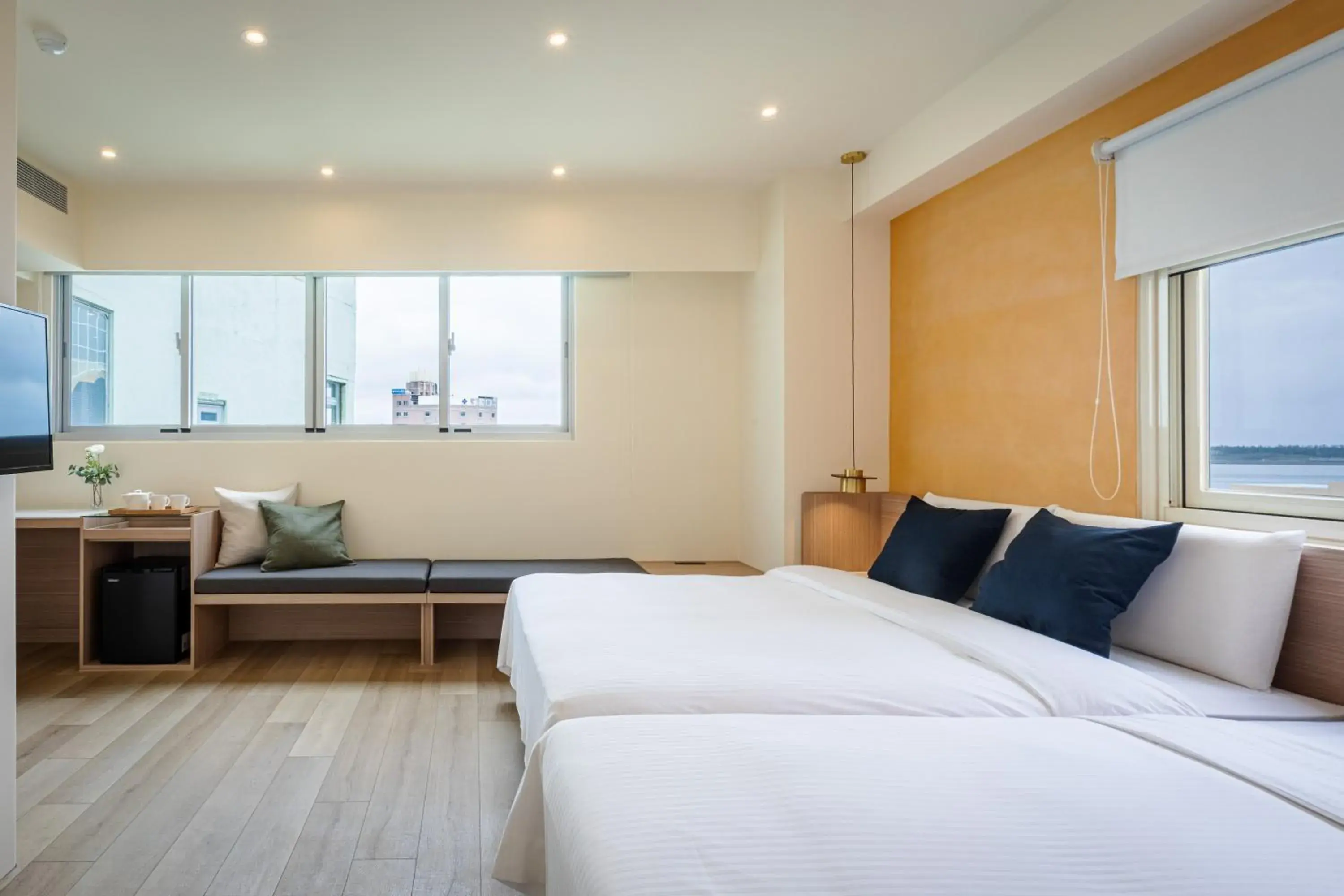 Bed in Hotel Ever Spring - Penghu Bed in Hotel Ever Spring - Penghu