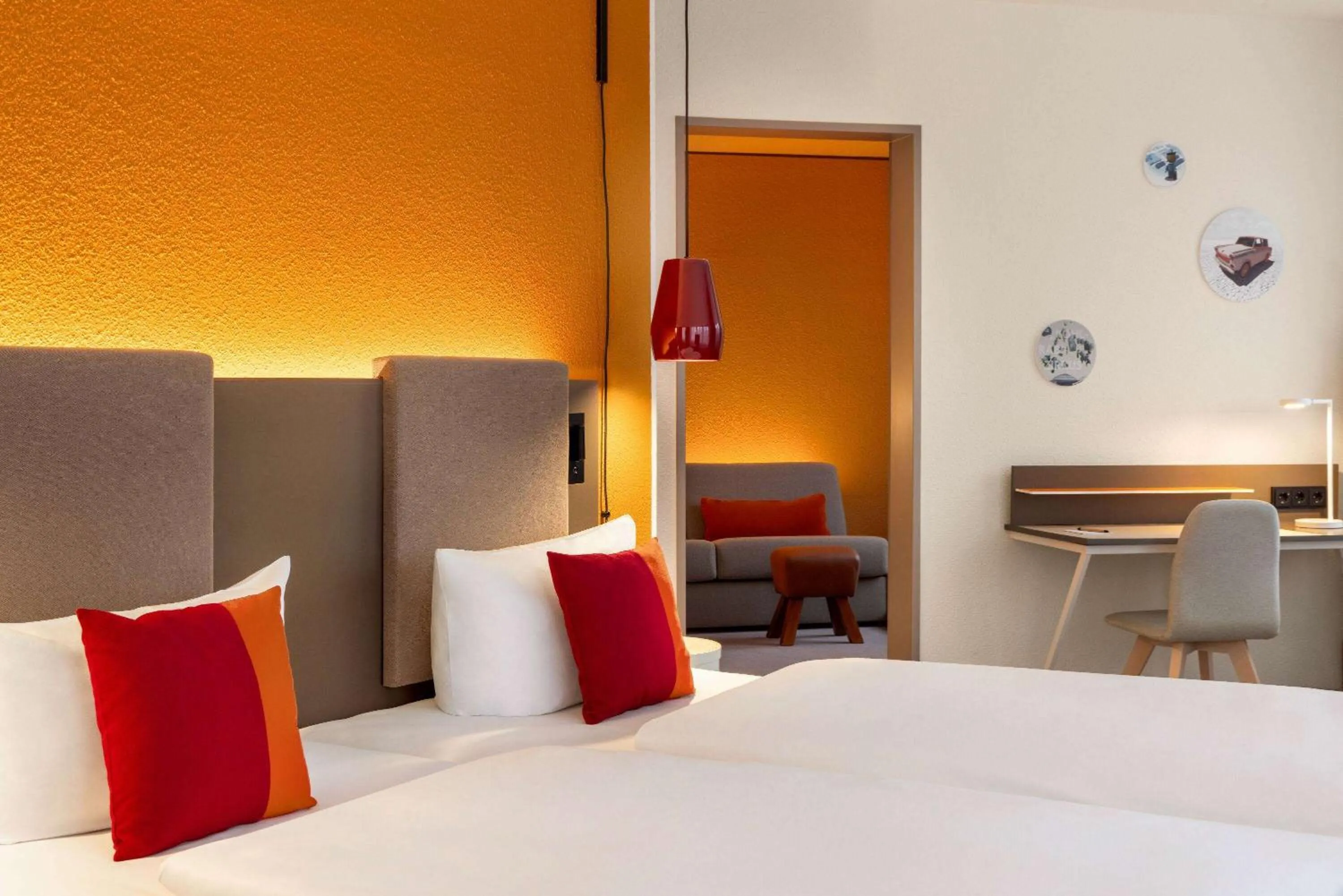 Bed in Vienna House Easy by Wyndham Leipzig