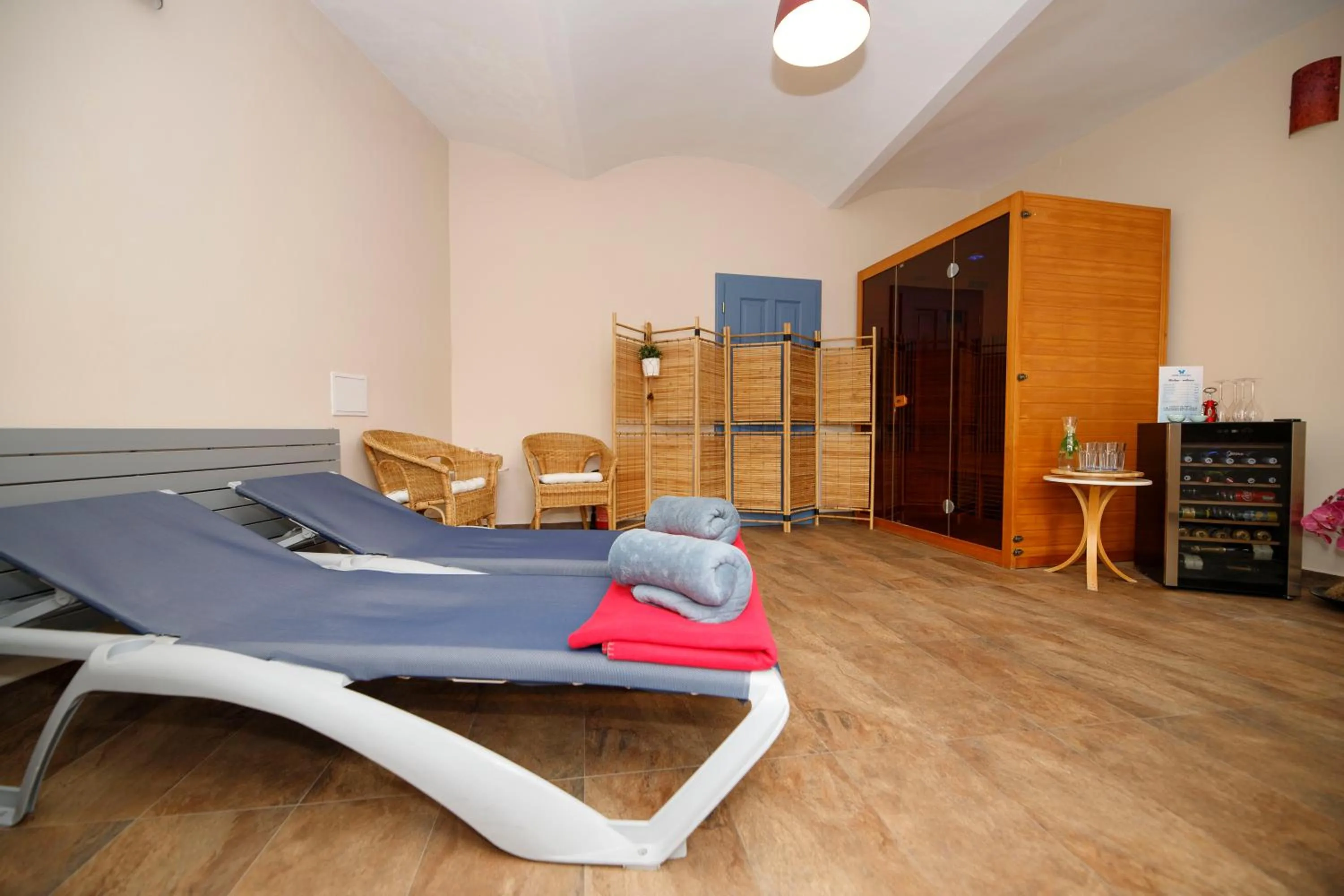 Sauna in Hotel Modrásek