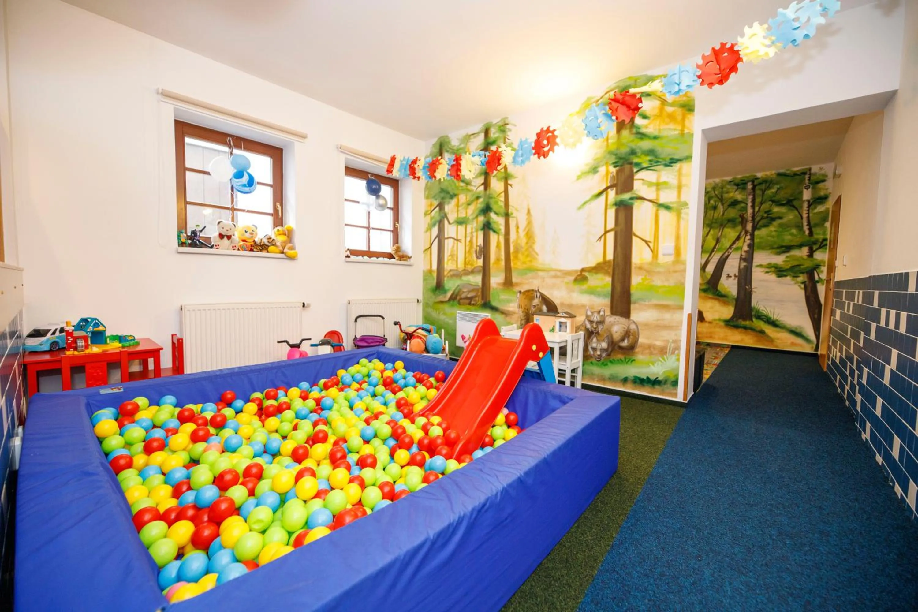 Kids's club in Hotel Modrásek